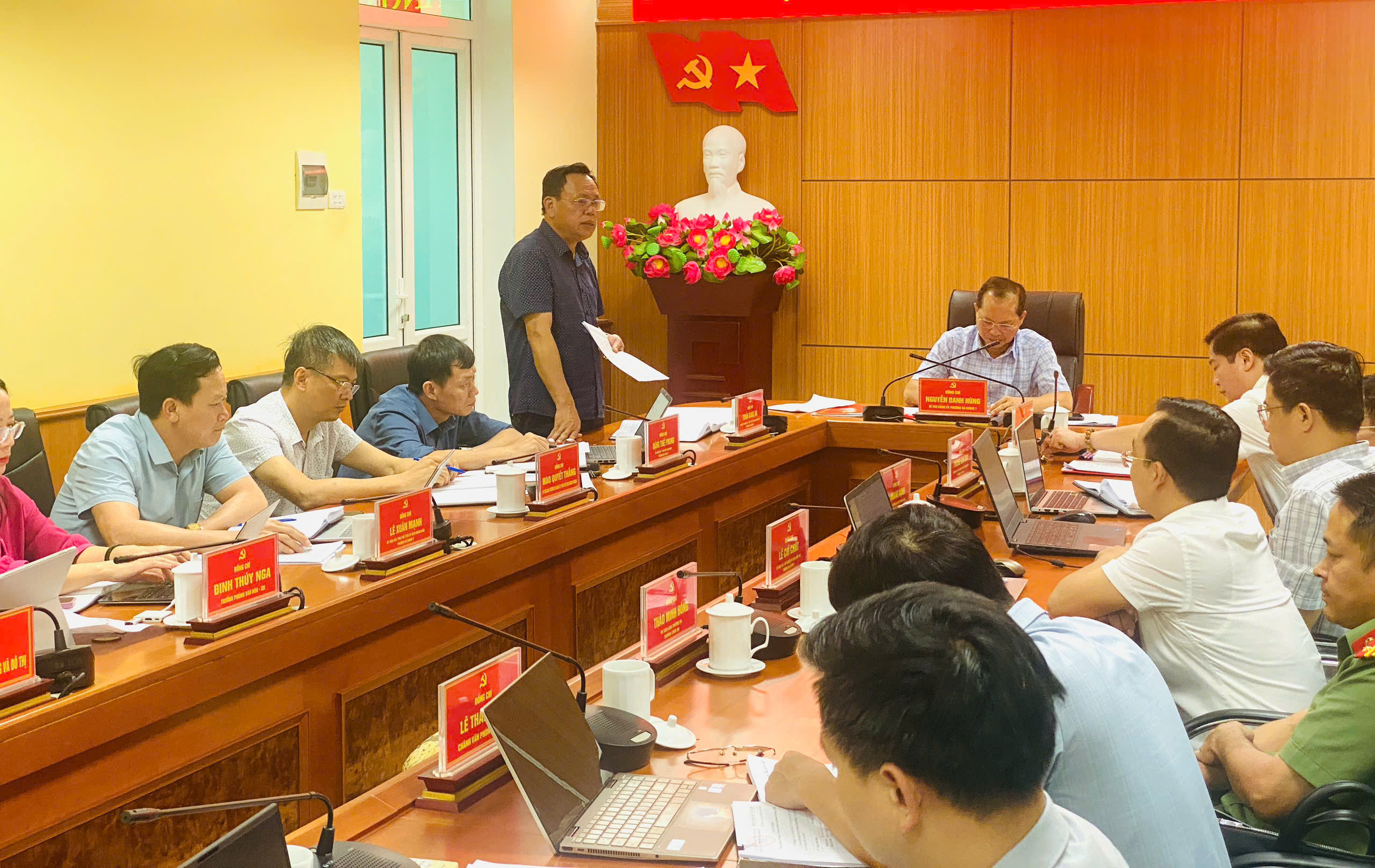 Hội nghị Ban thường vụ Đảng uỷ tháng 4/2026 