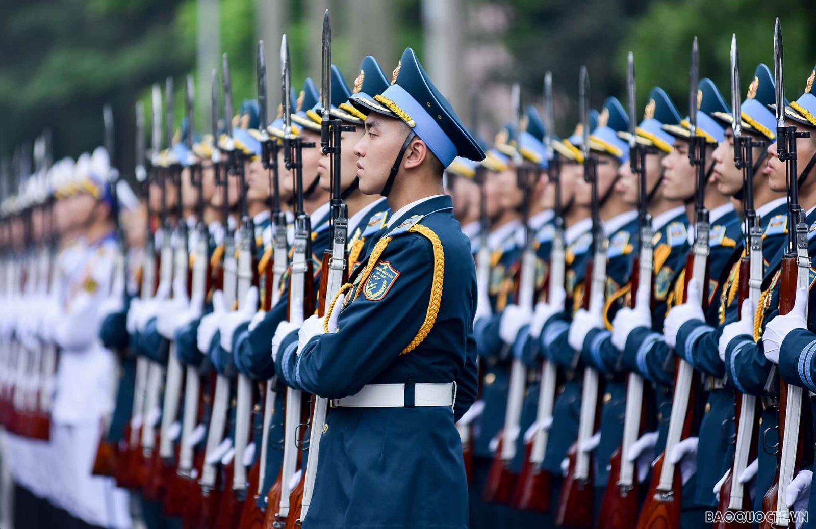 Quy định về tiêu binh danh dự khi Lãnh đạo Đảng và Nhà nước tiếp khách nước ngoài