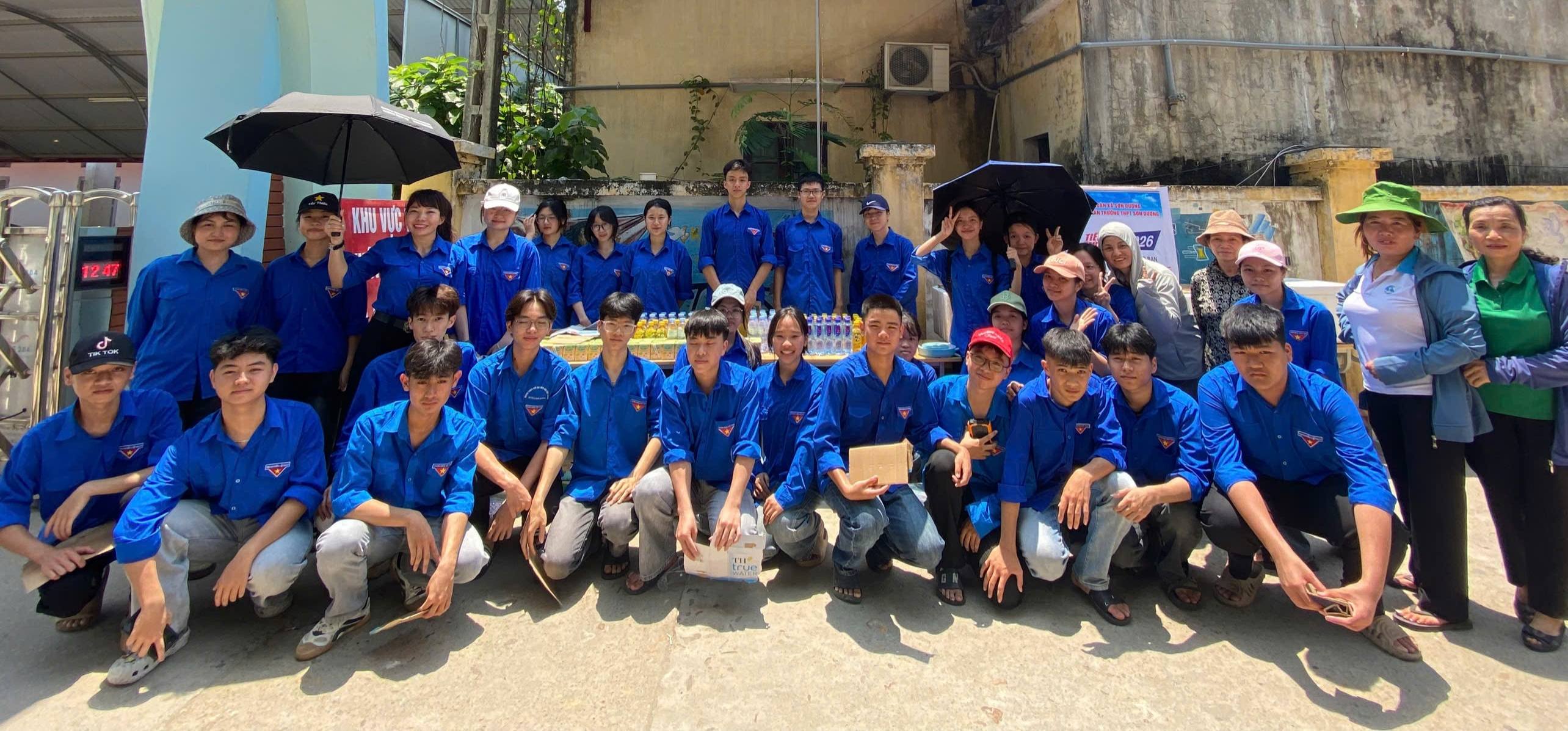 Tuổi trẻ Sơn Dương đồng hành cùng sĩ tử trong kỳ thi tuyển sinh vào lớp 10 năm 2026   