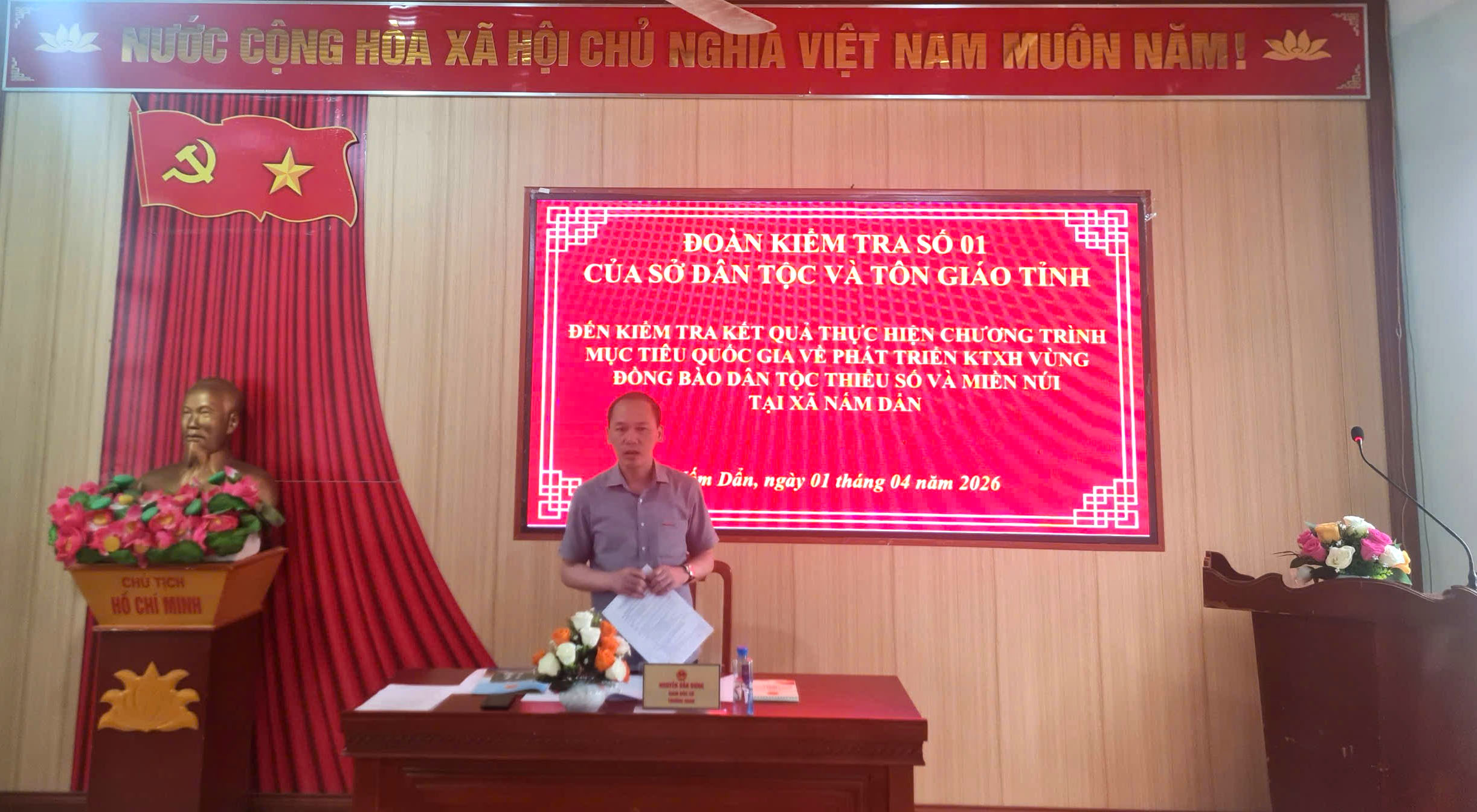 Sở Dân tộc và Tôn giáo tổ chức kiểm tra cải cách hành chính năm 2026
