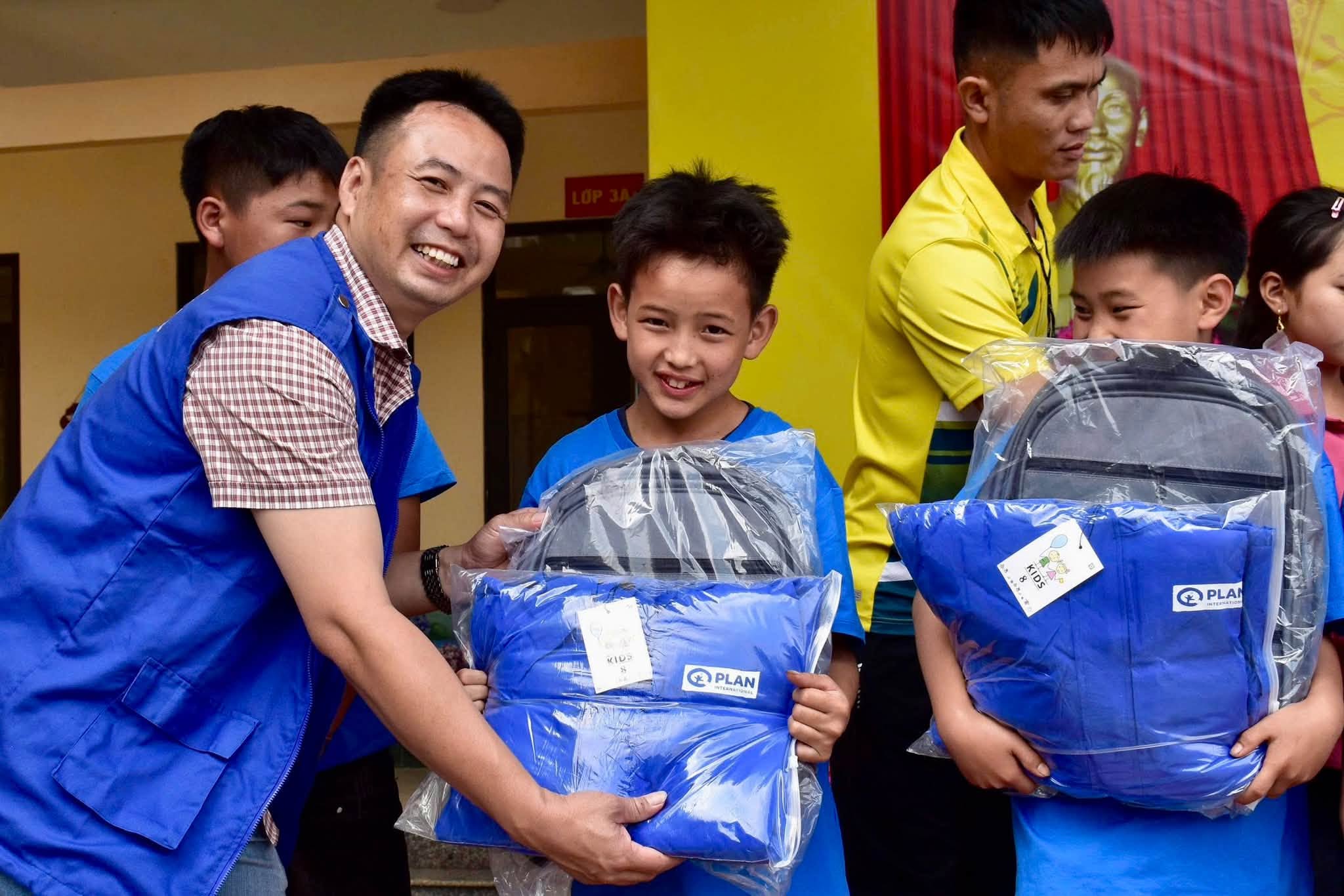 Plan International Việt Nam đồng hành cùng trẻ em Tuyên Quang trước thềm năm học mới