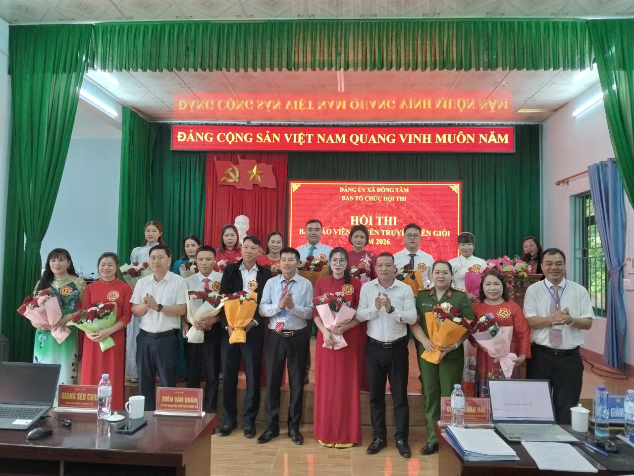KHAI MẠC HỘI THI   Hội thi Báo cáo viên, Tuyên truyền viên giỏi năm 2026 tuyên truyền Nghị quyết Đại hội XIV của Đảng và nghị quyết đại hội đảng bộ các cấp nhiệm kỳ 2025 – 2030