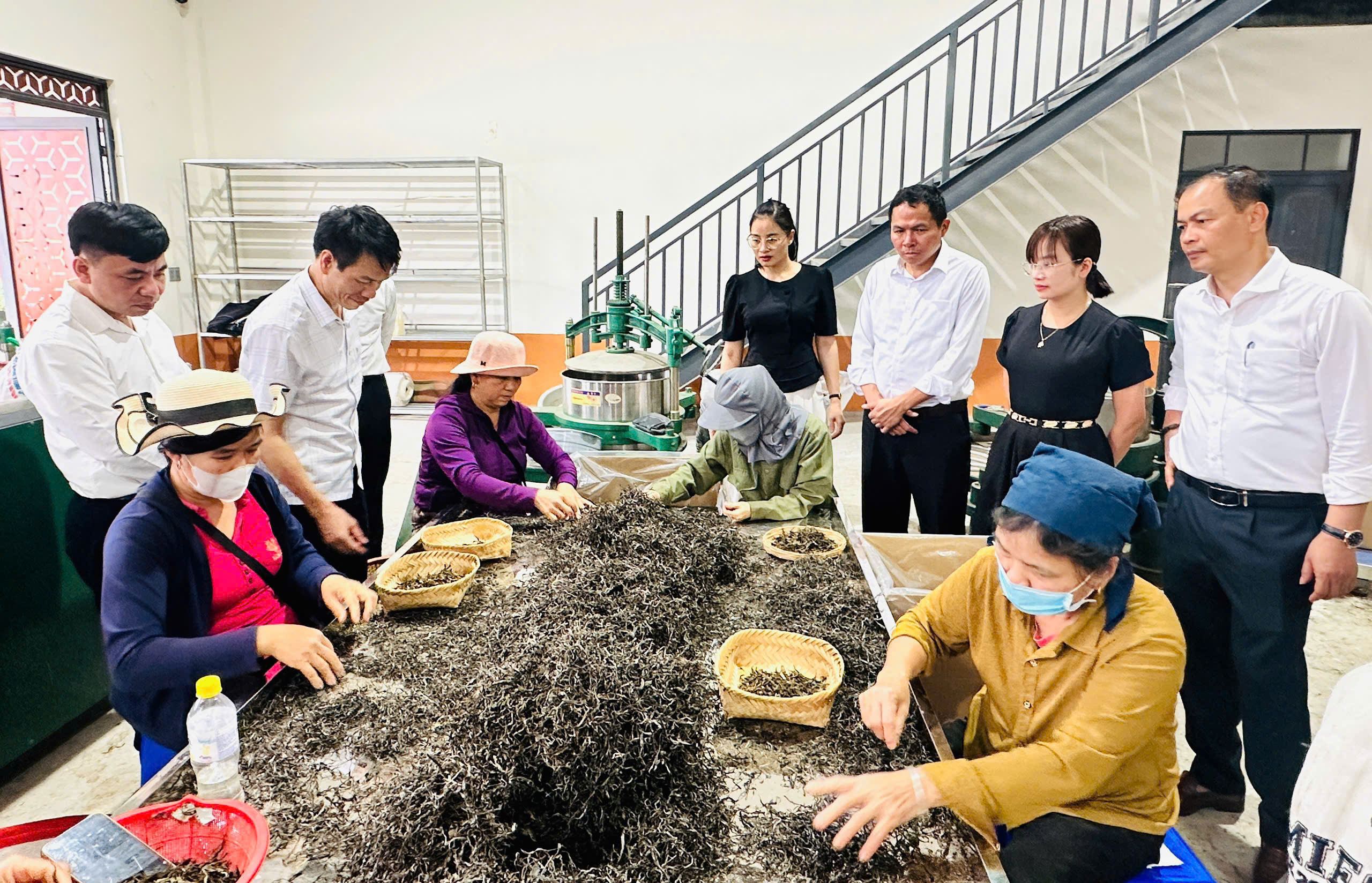 Xã Minh Thanh, học tập, trao đổi kinh nghiệm về phát triển kinh tế tại xã Thanh Thuỷ tỉnh Tuyên Quang