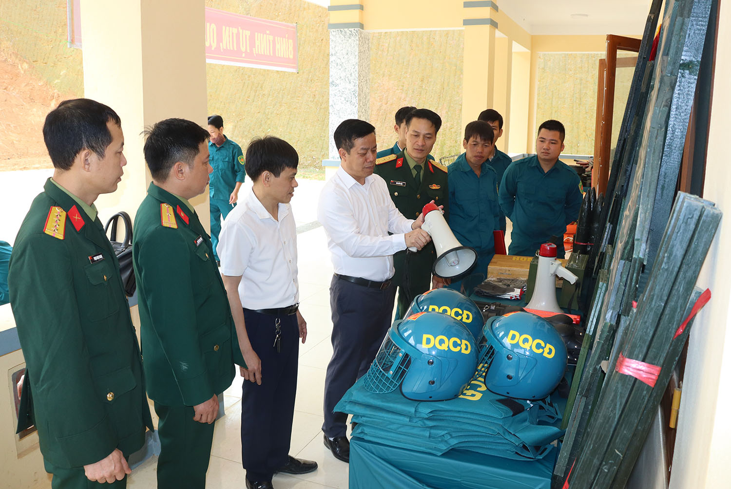 Ban CHQS xã Lực Hành quán triệt nhiệm vụ huấn luyện chiến đấu năm 2026