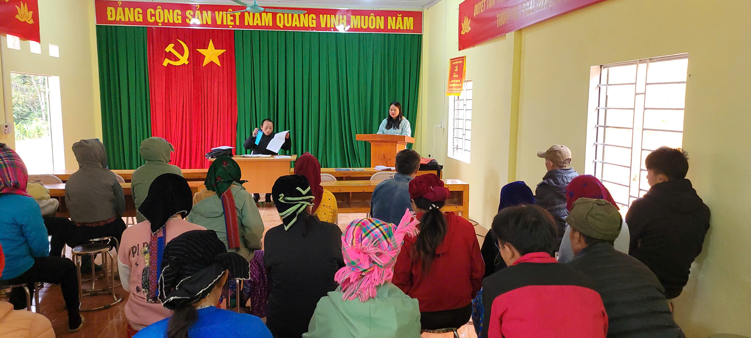 Hội LHPN xã Tát Ngà ph át huy vai trò nòng cốt trong công tác tuyên truyền ở cơ sở