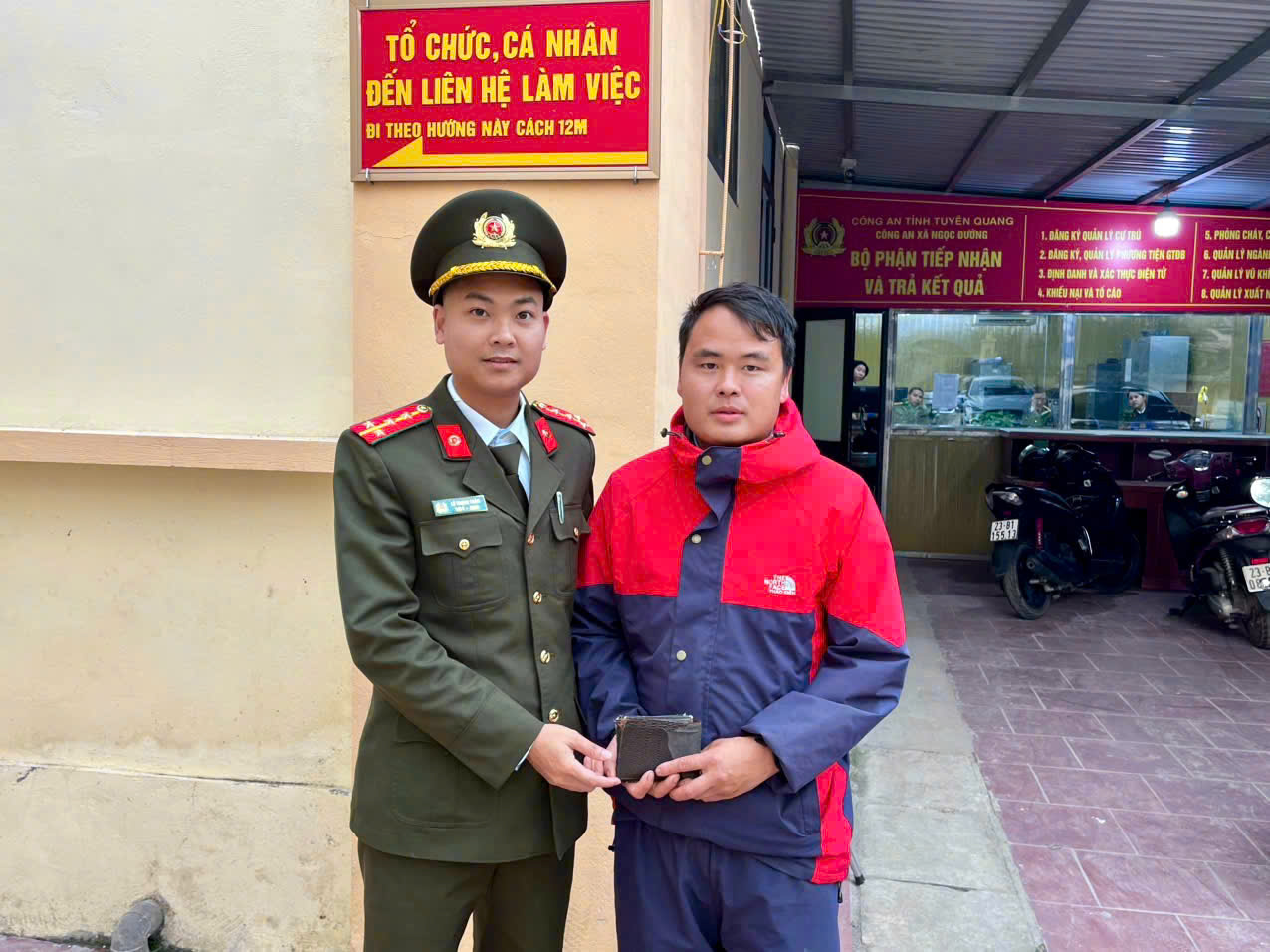 CÔNG AN XÃ NGỌC ĐƯỜNG VÌ NHÂN DÂN PHỤC VỤ 