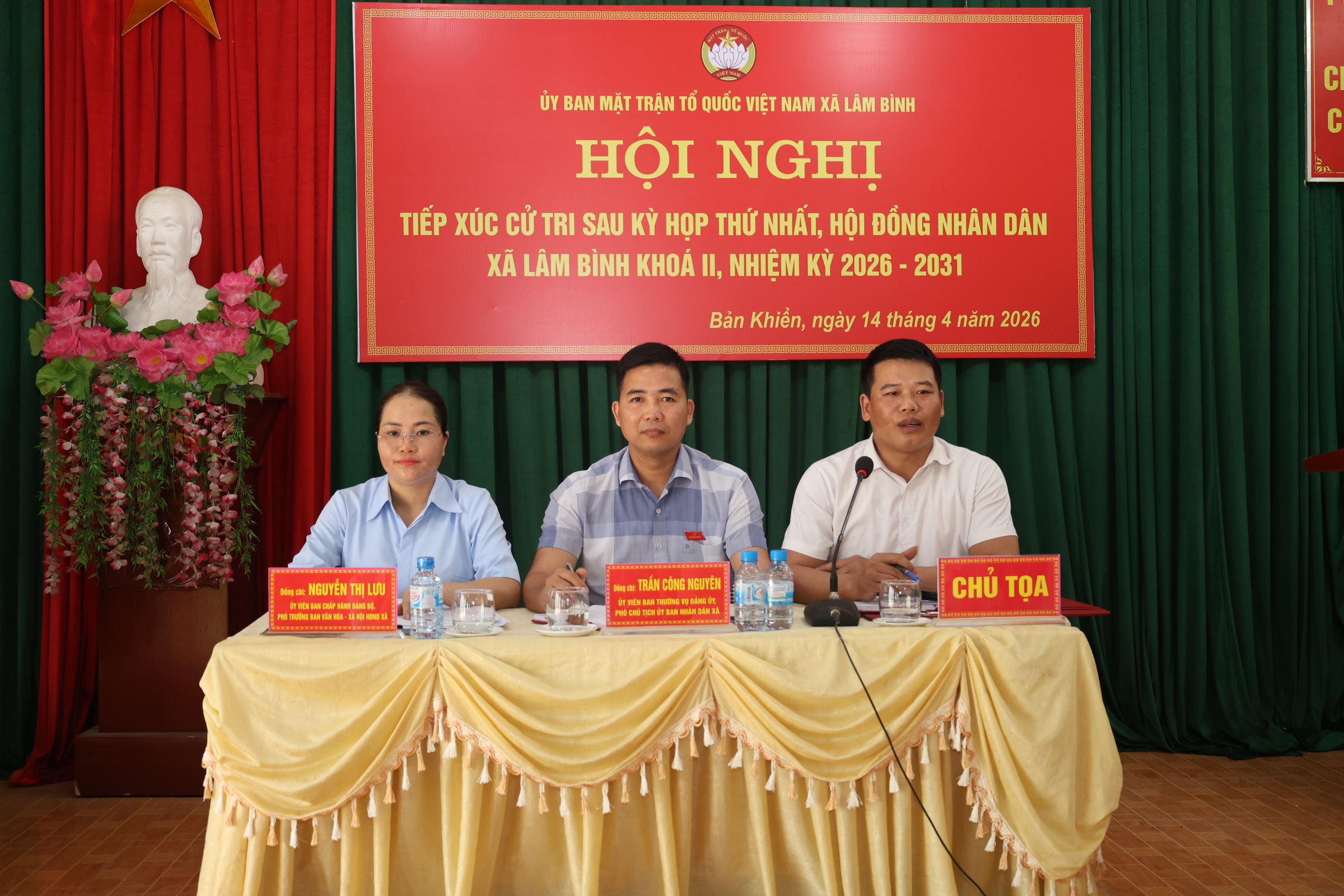 Cử tri các thôn Bản Khiển, Nà Mèn mong muốn được quan tâm đầu tư hạ tầng thiết yếu