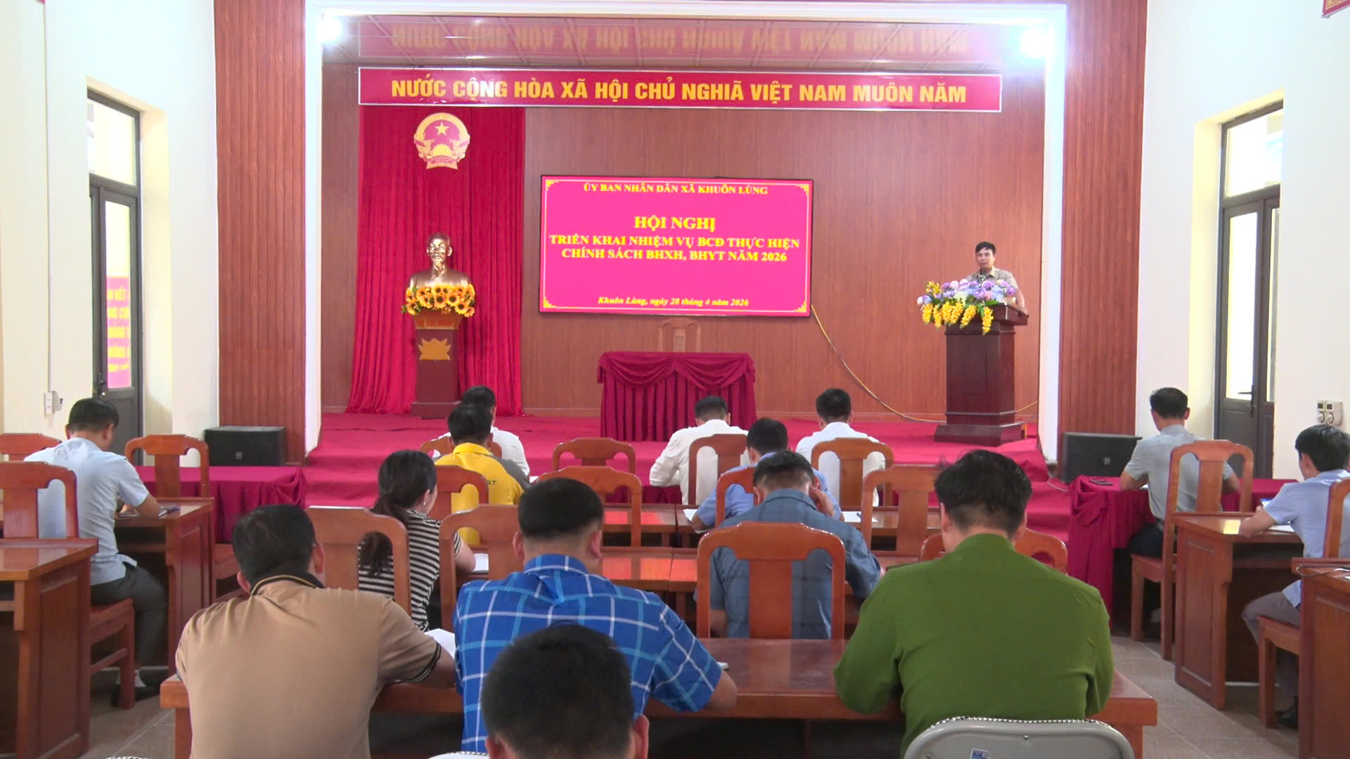 HỌP TRIỂN KHAI NHIỆM VỤ BAN CHỈ ĐẠO THỰC HIỆN CHÍNH SÁCH BHXH, BHYT NĂM 2026