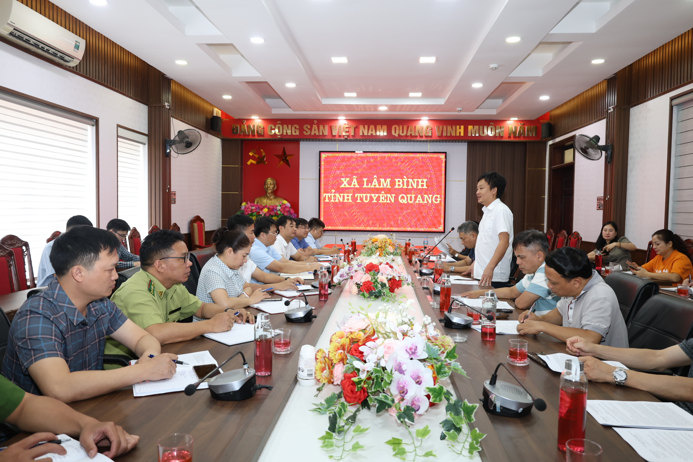 Xã Lâm Bình làm việc với Trung tâm Xúc tiến Du lịch tỉnh và các doanh nghiệp lữ hành, nhà đầu tư tiềm năng