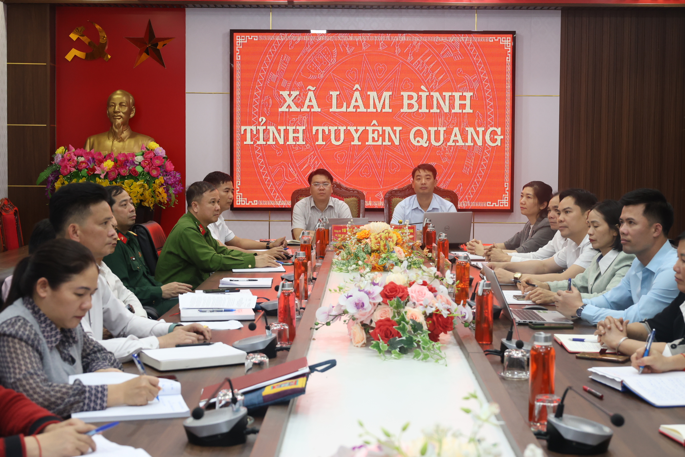 Xã Lâm Bình dự họp trực tuyến với Phó Chủ tịch UBND tỉnh về định hướng phát triển giai đoạn 2026 – 2030