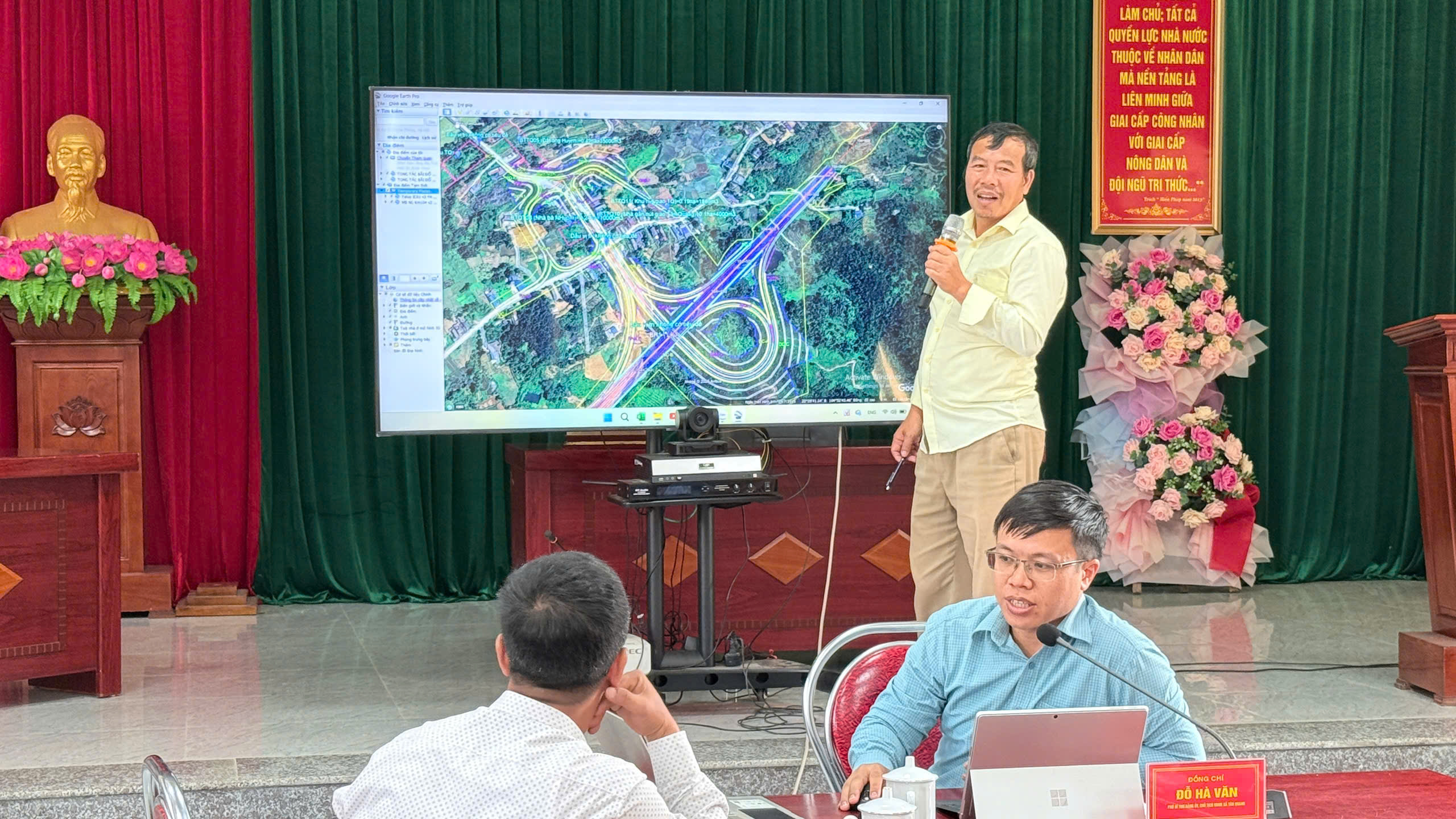 Tân Quang gặp mặt các hộ dân bị ảnh hưởng bởi Dự án cao tốc Tuyên Quang - Hà Giang giai đoạn 2