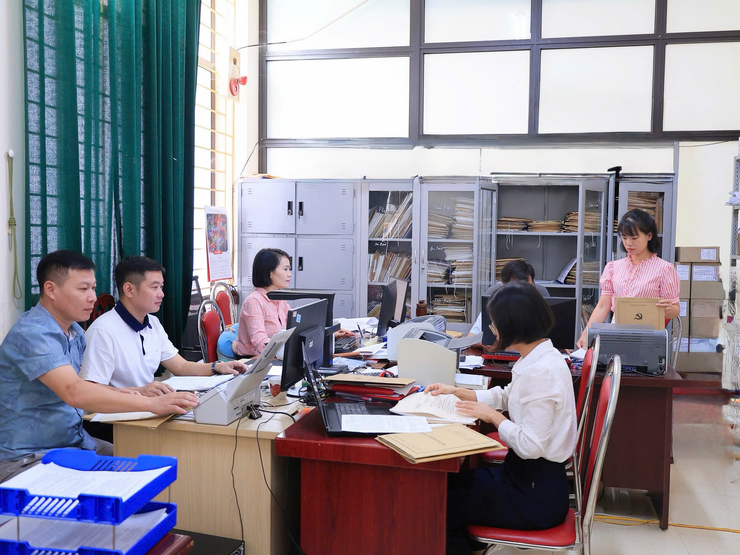  XÃ NHỮ KHÊ HOÀN THÀNH 100% SỐ HÓA HỒ SƠ ĐẢNG VIÊN – VỀ ĐÍCH TRƯỚC 02 THÁNG