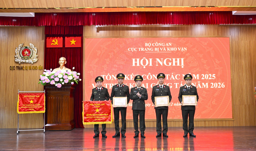 ĐẢM BẢO TRANG BỊ VÀ KHO VẬN ĐÁP ỨNG CAO NHẤT YÊU CẦU CÔNG TÁC, CHIẾN ĐẤU VÀ XÂY DỰNG LỰC LƯỢNG CÔNG AN NHÂN DÂN TRONG TÌNH HÌNH MỚI