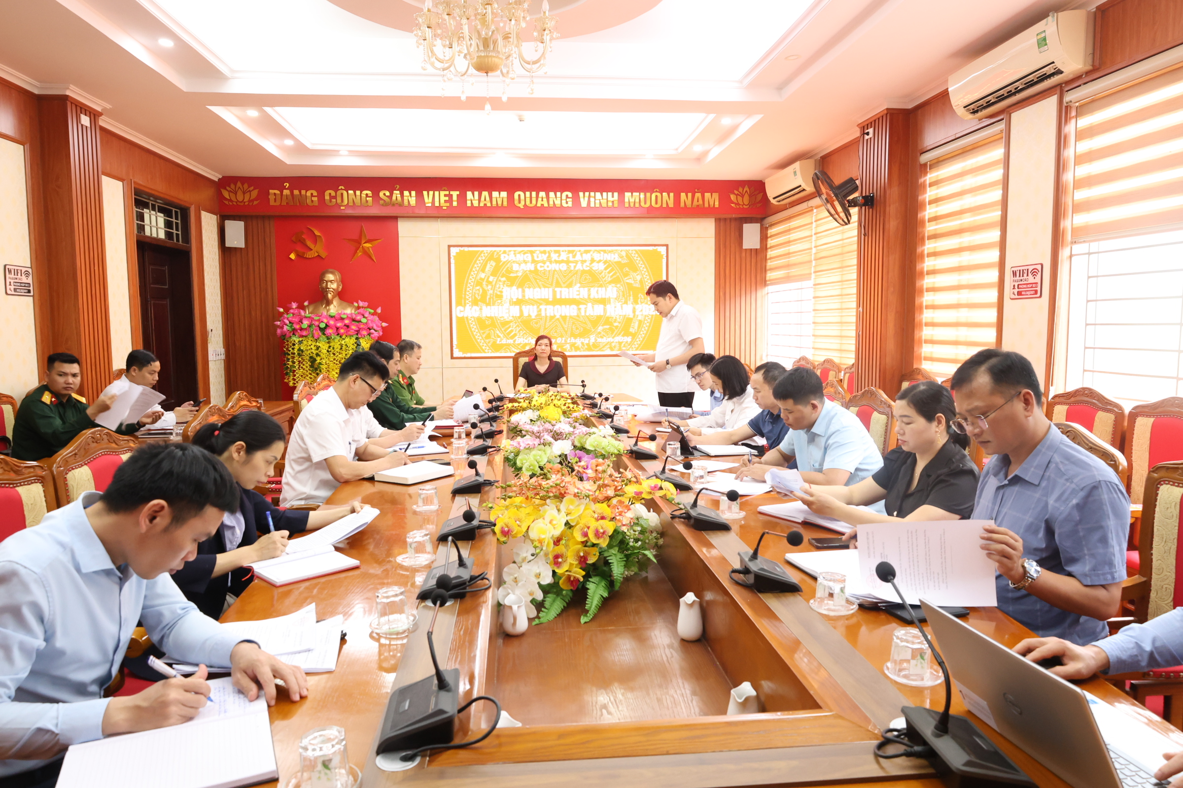 Ban Công tác 35 Đảng ủy xã Lâm Bình triển khai nhiệm vụ năm 2026 và phát động Cuộc thi chính luận về bảo vệ nền tảng tư tưởng của Đảng năm 2026 