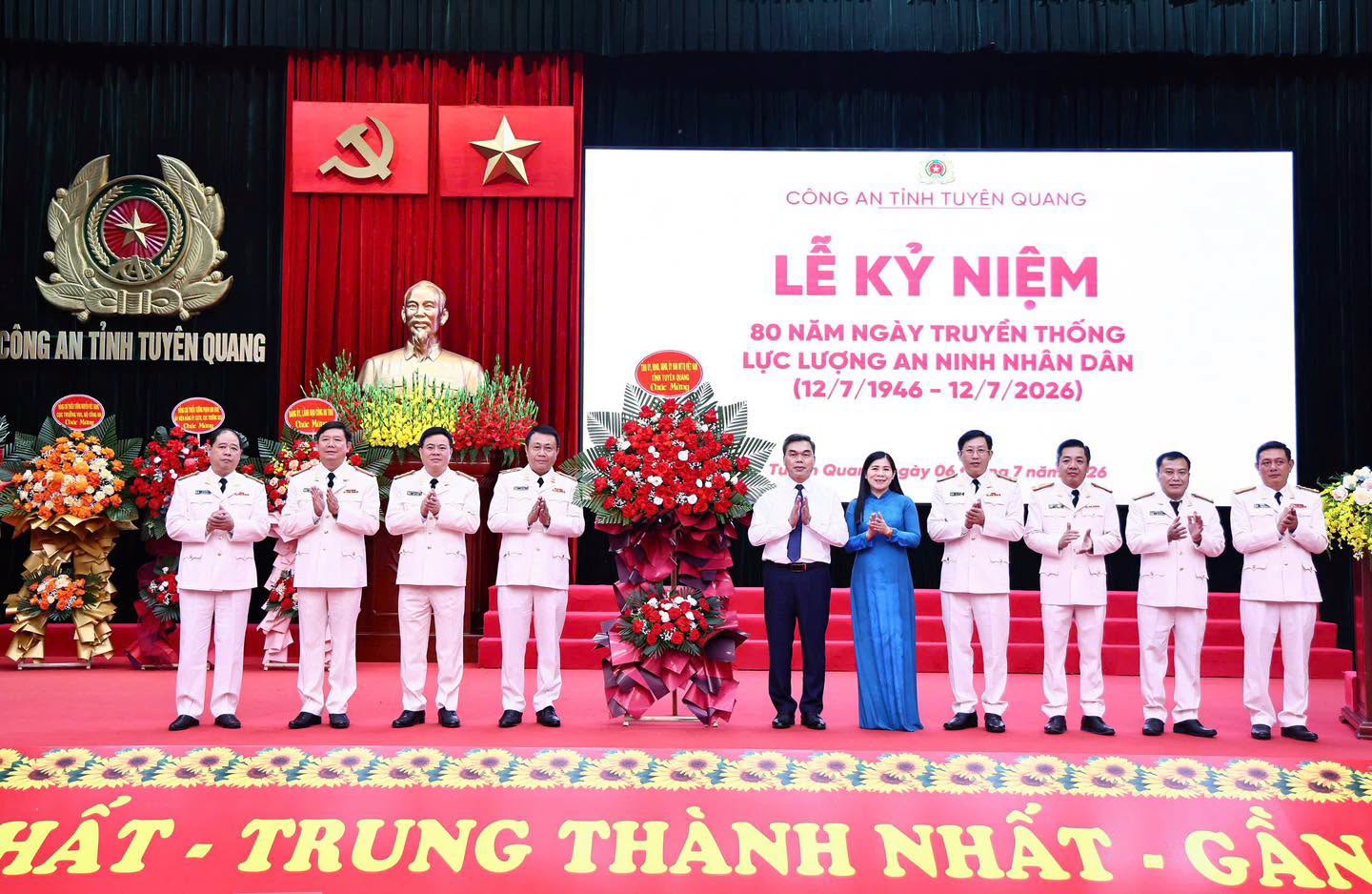 LỰC LƯỢNG AN NINH TUYÊN QUANG: 80 NĂM VIẾT TIẾP CHIẾN CÔNG TRÊN THỦ ĐÔ KHÁNG CHIẾN - THỦ ĐÔ KHU GIẢI PHÓNG