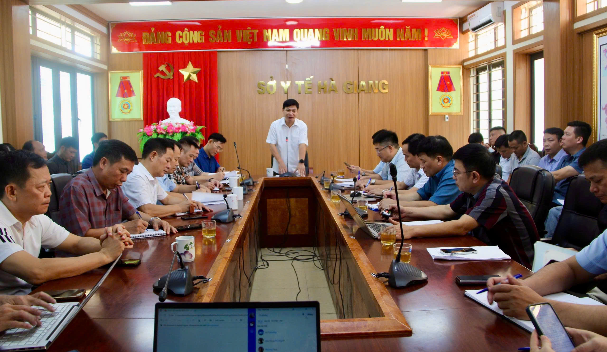 Hội nghị đánh giá kết quả triển khai Bệnh án điện tử trên địa bàn khu vực Hà Giang
