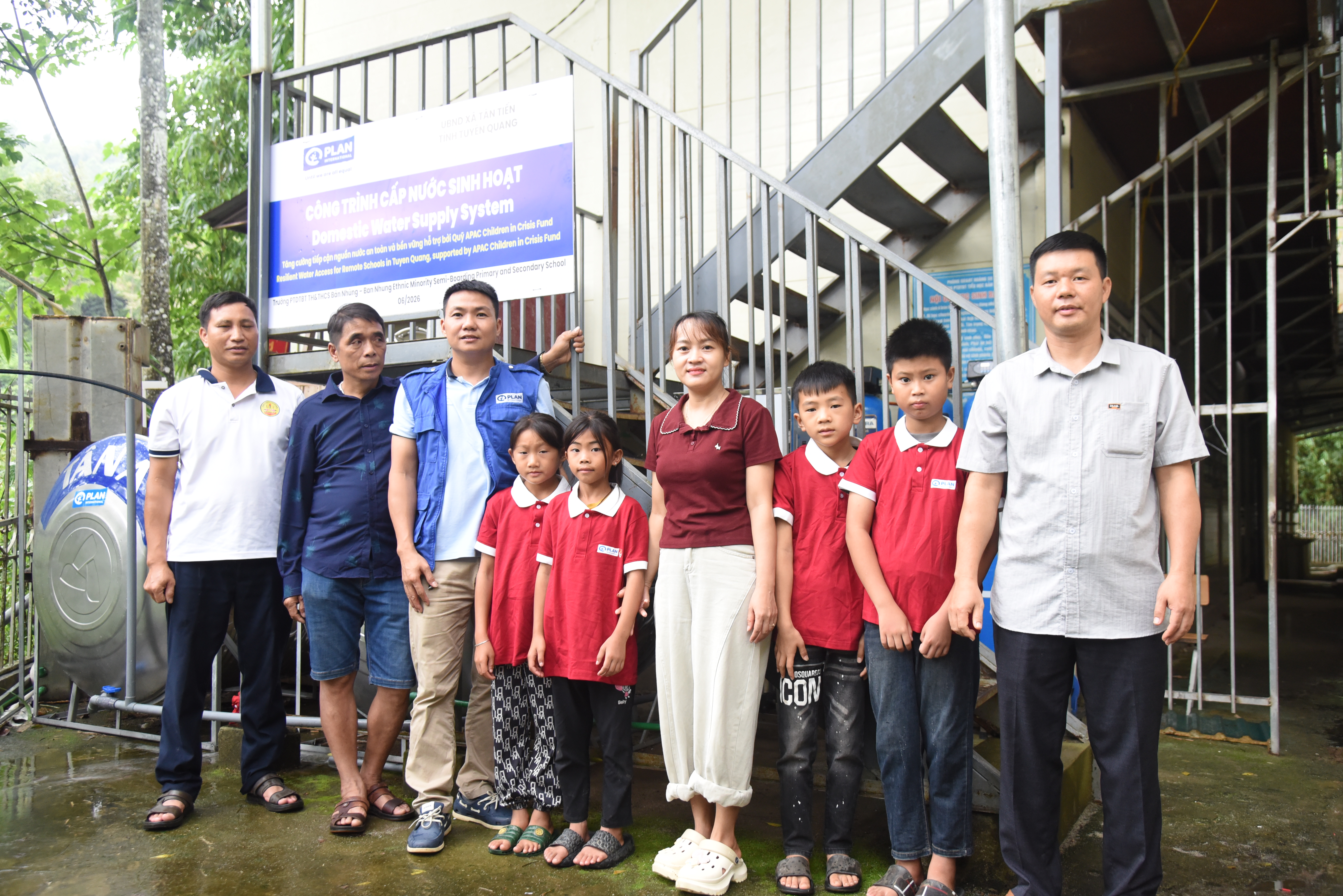 NƯỚC SẠCH ĐẾN TRƯỜNG – CHUNG TAY VÌ SỨC KHỎE HỌC SINH VÙNG CAO