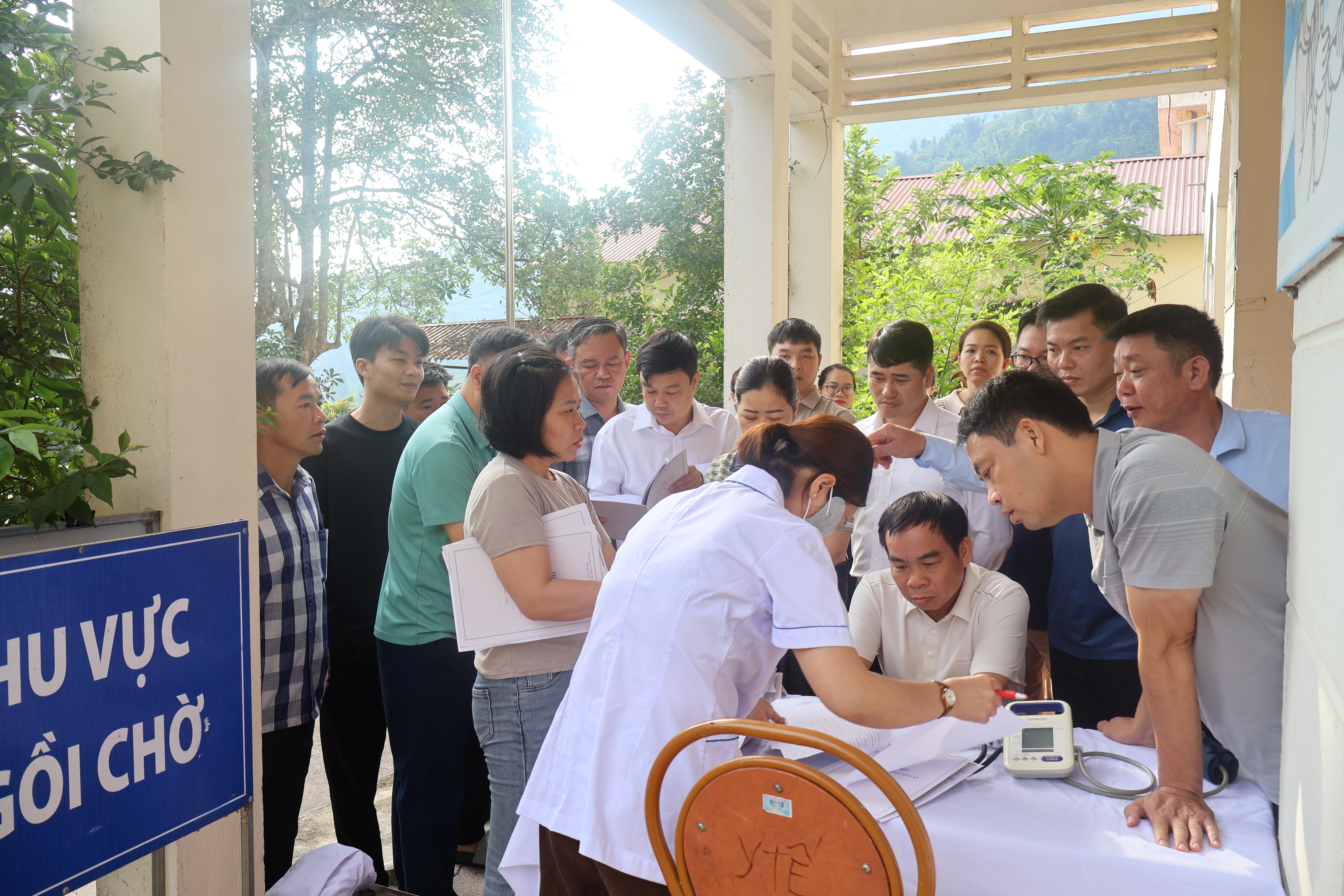Xã Lao Chải tổ chức khám sức khỏe định kỳ cho cán bộ, công chức, viên chức, người lao động năm 2026
