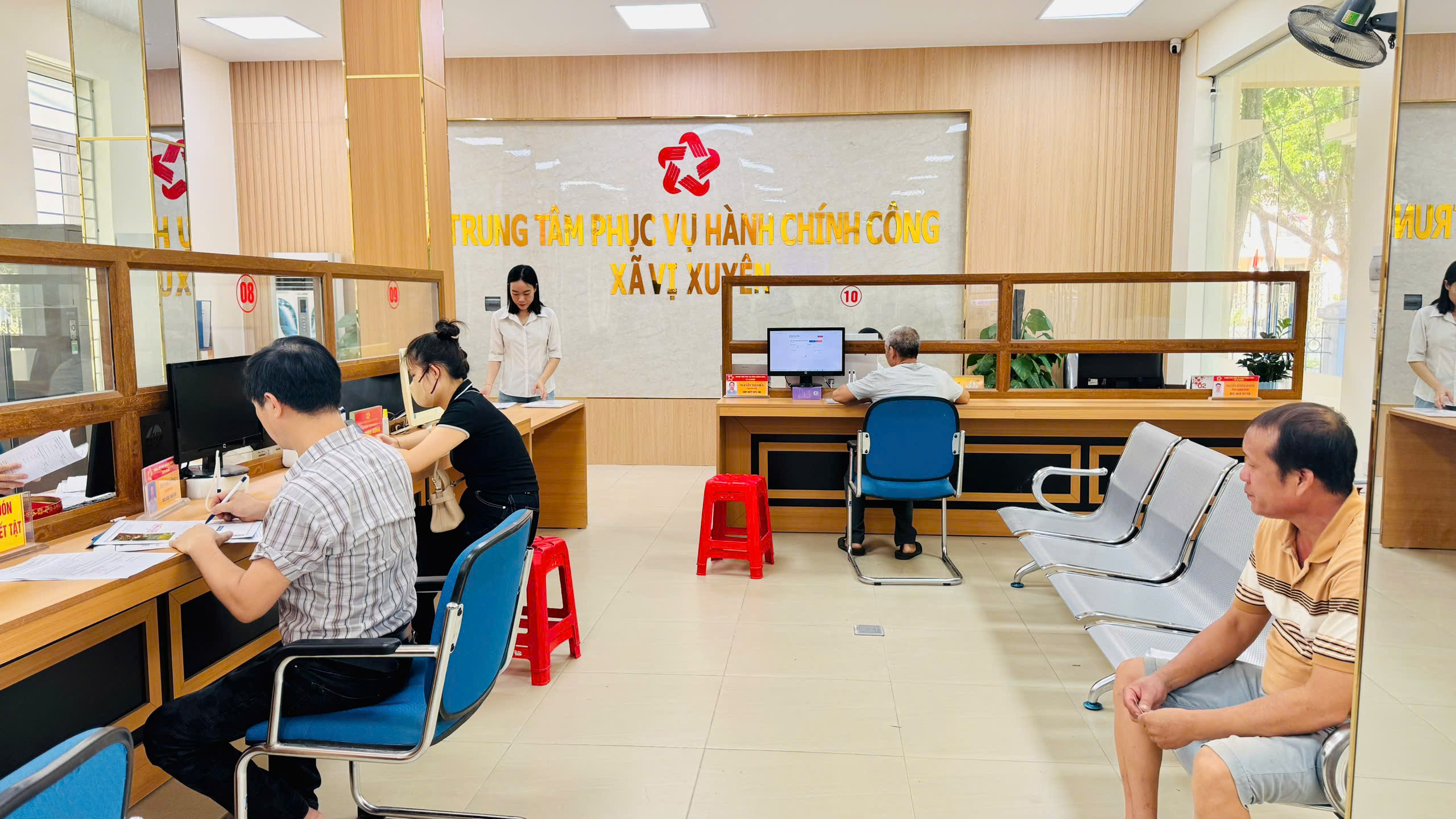 Trung Tâm Phục vụ hành chính công xã Vị Xuyên vì nhân dân phục vụ
