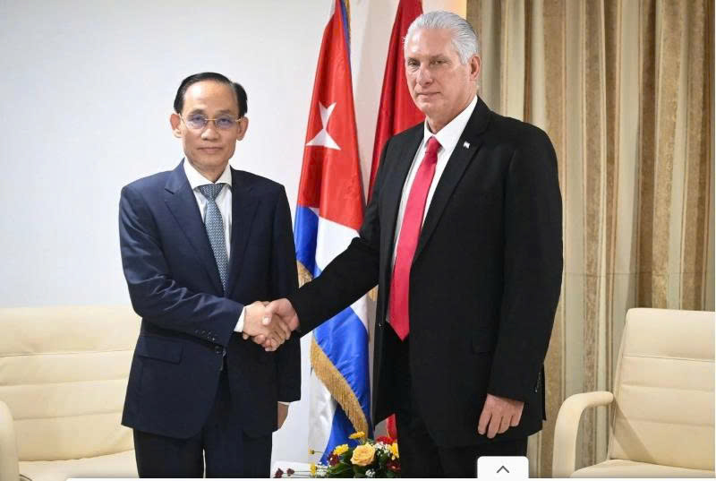 Đặc phái viên của Tổng Bí thư, Chủ tịch nước Tô Lâm thăm và làm việc tại Cuba, thông báo kết quả Đại hội XIV của Đảng