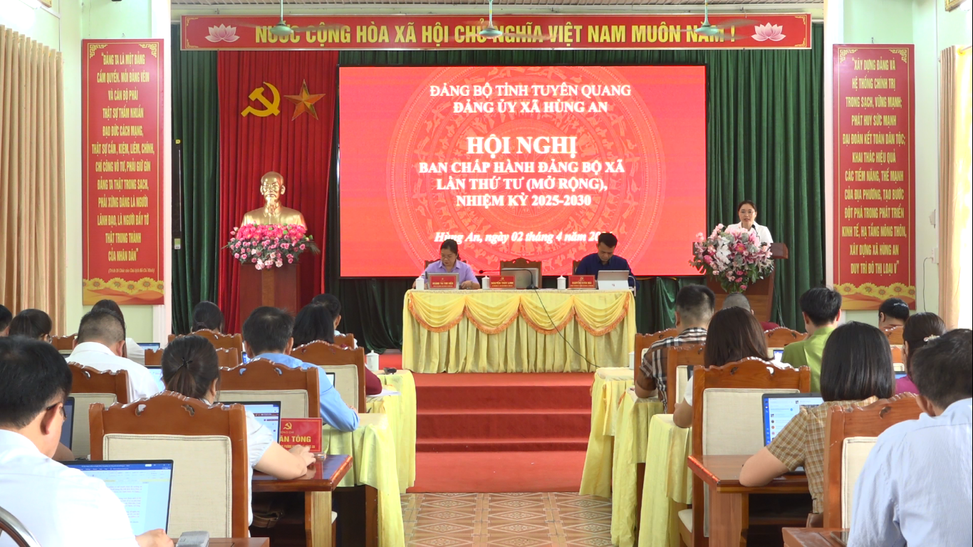 Hội nghị Ban Chấp hành Đảng bộ xã lần thứ 4 (mở rộng)