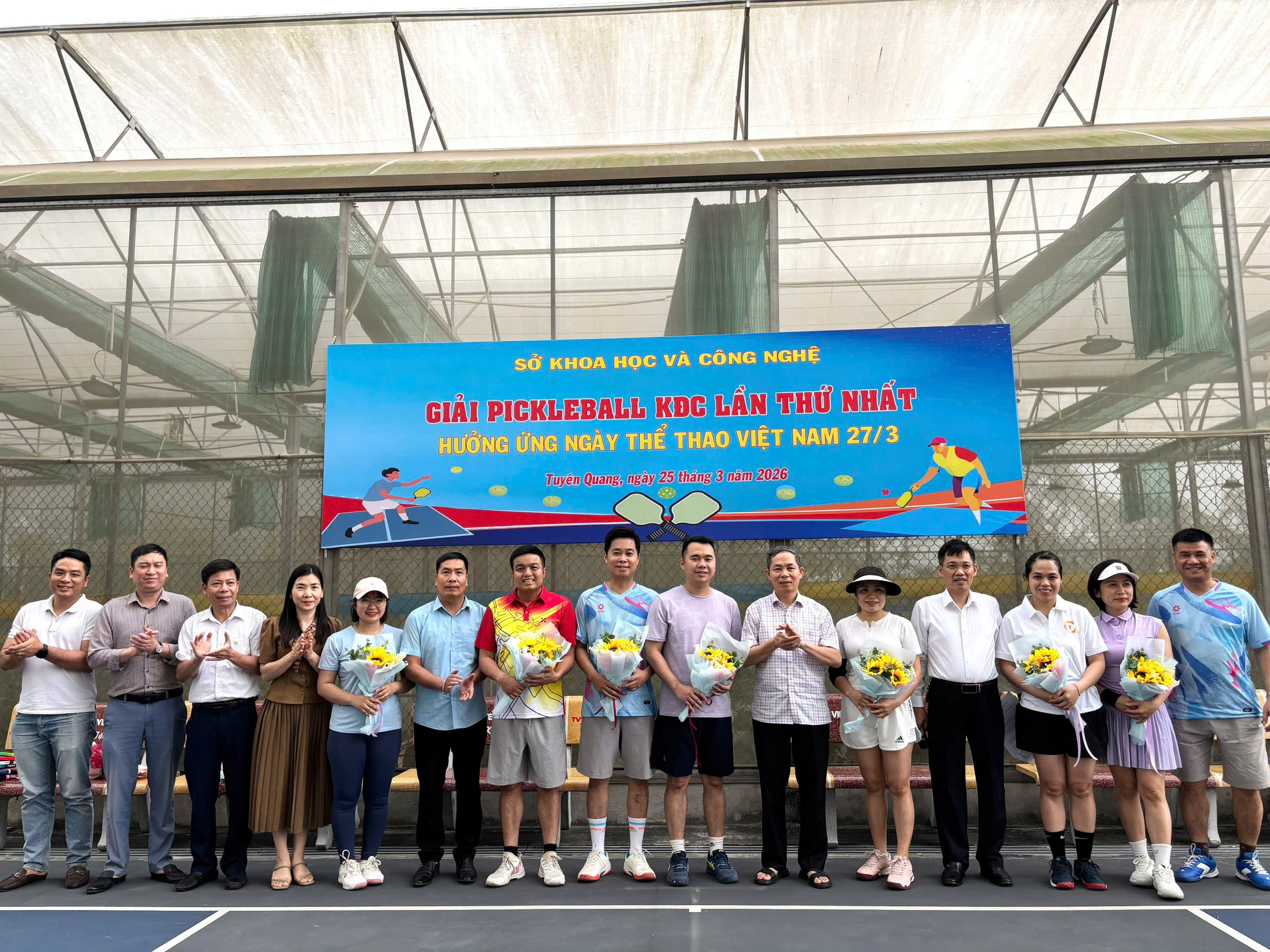 Câu lạc bộ Pickleball KĐC tổ chức Giải đấu lần thứ nhất 