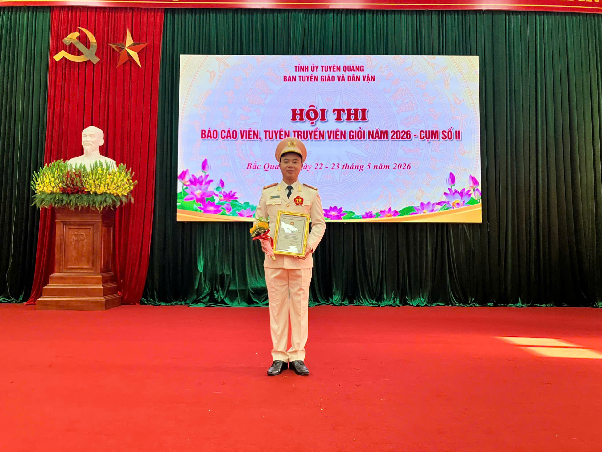 ĐẢNG BỘ XÃ BẢN MÁY THAM GIA THÀNH CÔNG HỘI THI BÁO CÁO VIÊN GIỎI