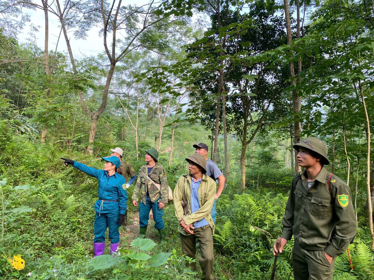 TĂNG CƯỜNG TUẦN TRA RỪNG, TUYÊN TRUYỀN PHÒNG CHÁY CHỮA CHÁY RỪNG TẠI THÔN CA,  XÃ BẰNG HÀNH, TỈNH TUYÊN QUANG