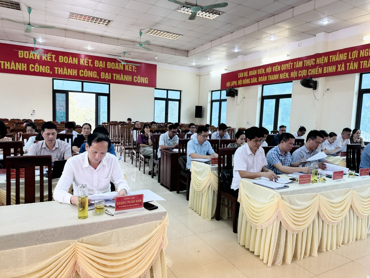 Hội nghị Ban Chấp hành Đảng bộ xã Tân Trào lần thứ 04 (mở rộng)