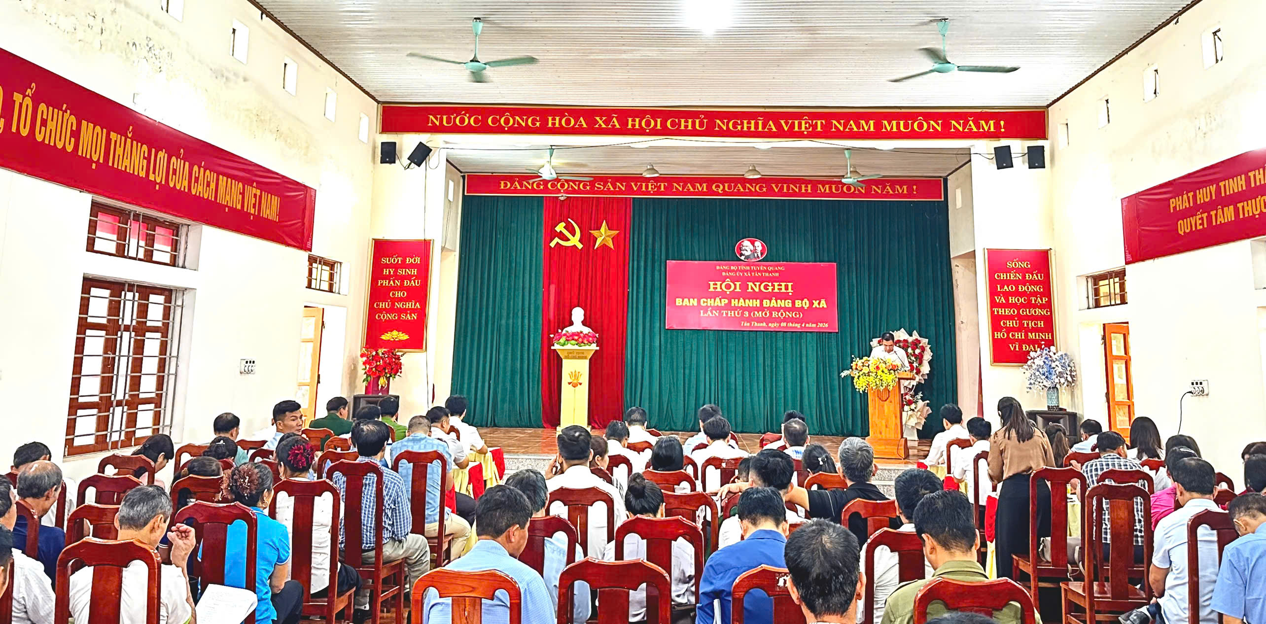 Hội nghị Ban Chấp hành Đảng bộ xã Tân Thanh lần thứ ba, nhiệm kỳ 2025-2030 