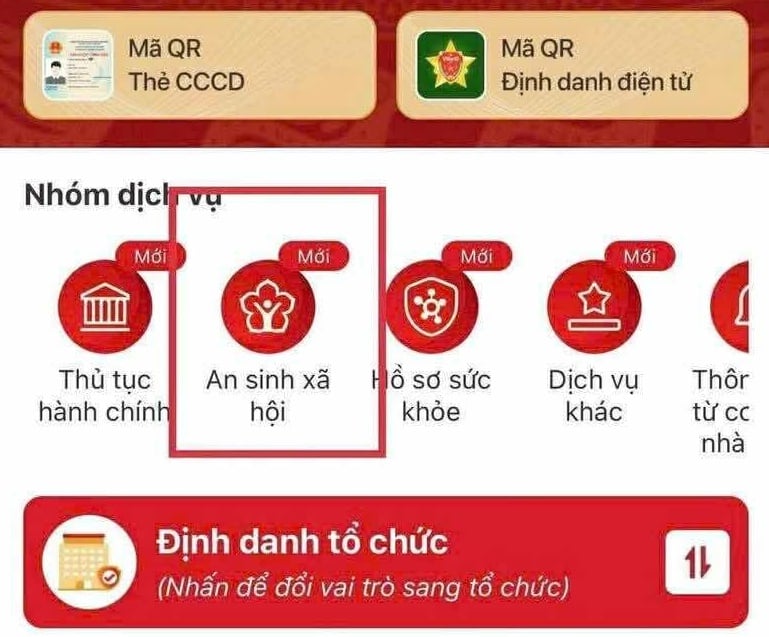 Hướng dẫn đăng ký tài khoản an sinh xã hội trên VNeID để nhận tiền chính sách của nhà nước chi tiết nhất