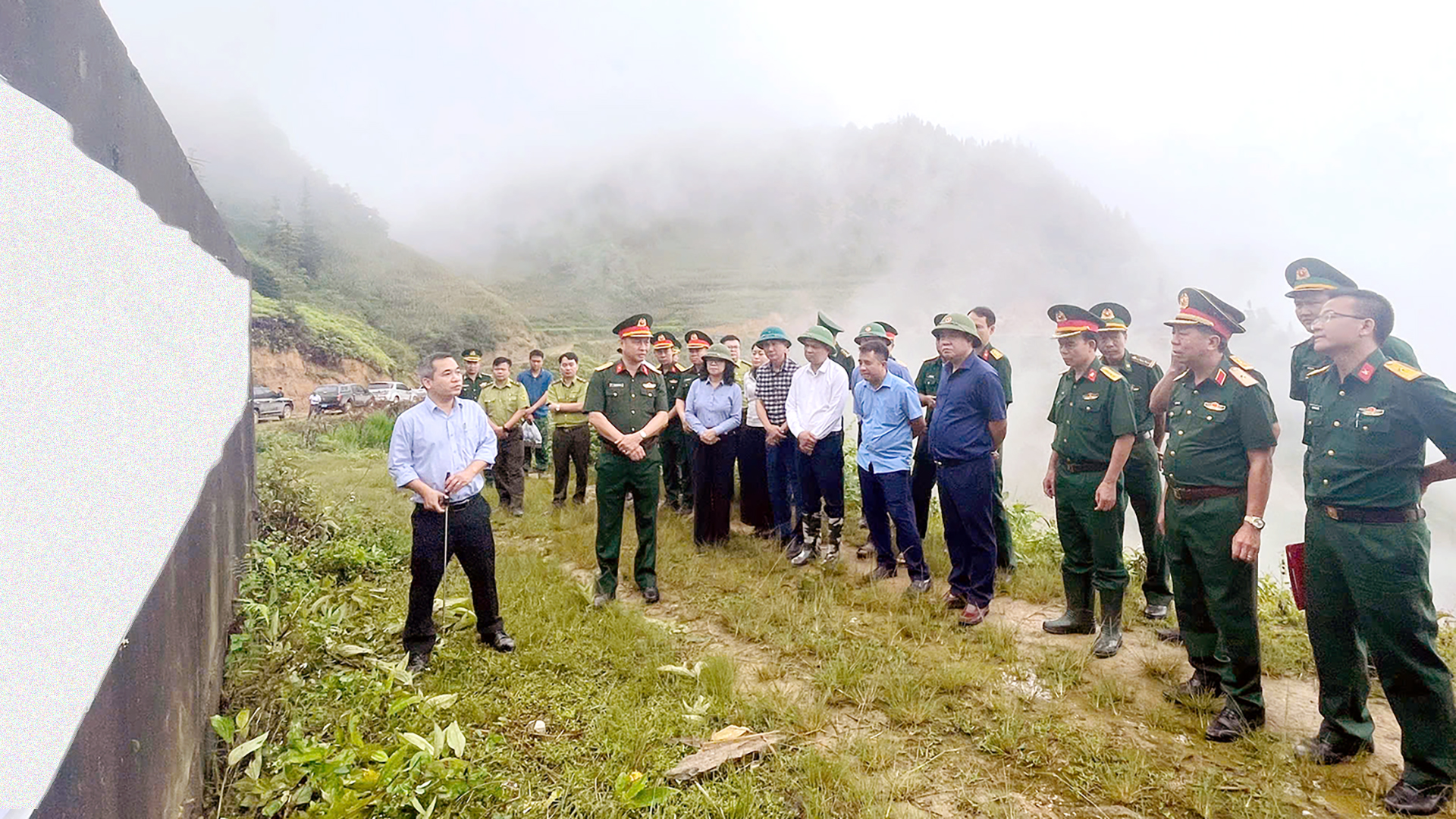 Triển khai Dự án đường tuần tra biên giới