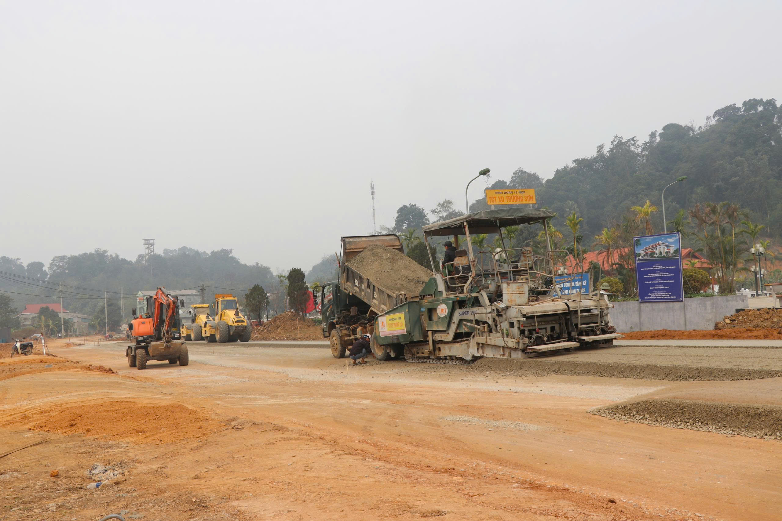 Tuyến đường cách mạng Tân Trào – Trung Yên: Nỗ lực về đích đúng hẹn