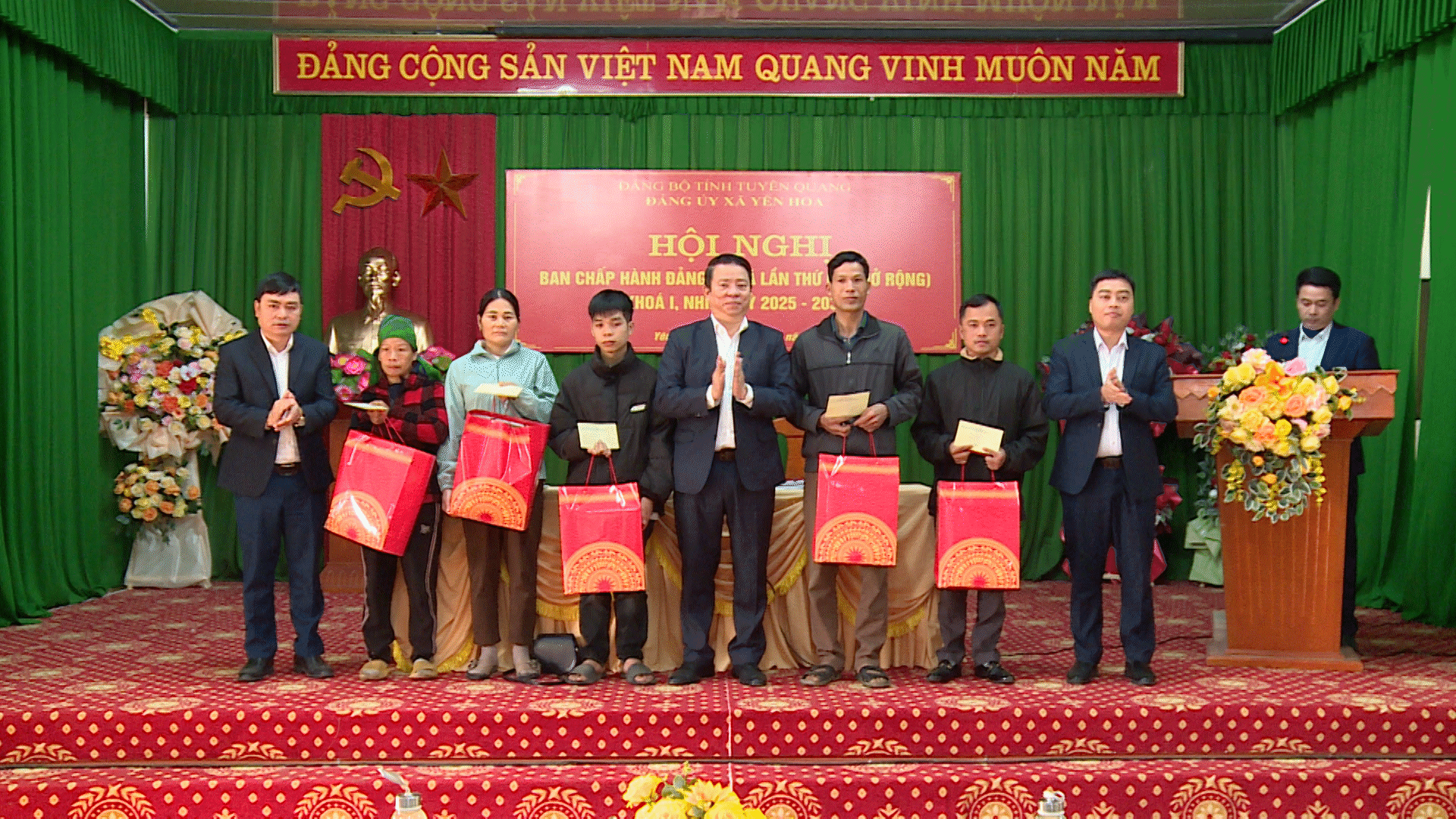 Xã Yên Hoa tổ chức Hội nghị Ban chấp hành Đảng bộ xã lần thứ ba  (mở rộng) khoá 1, nhiệm kỳ 2025 – 2030