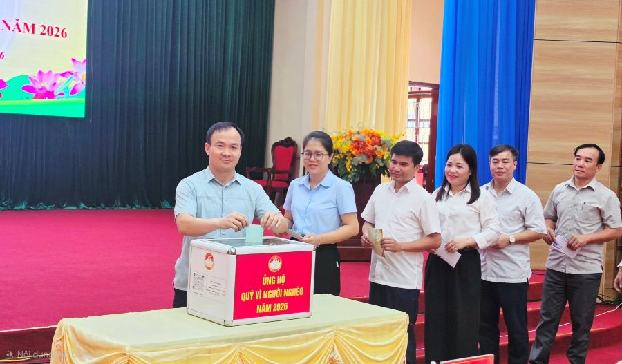 Lễ phát động ủng hộ Quỹ “Vì người nghèo” năm 2026