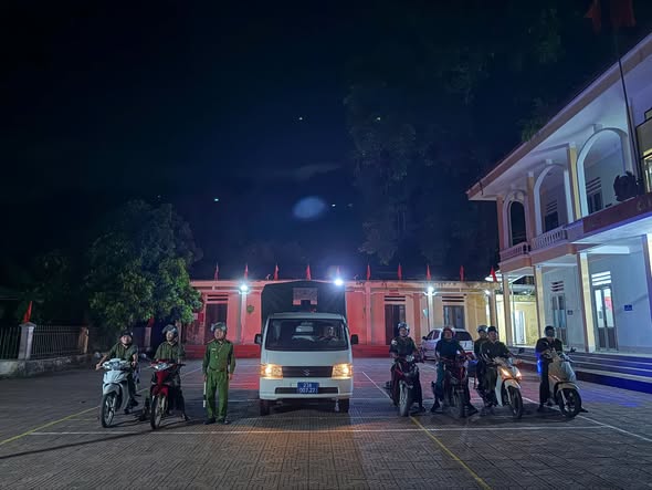 CÔNG AN XÃ VIỆT LÂM TĂNG CƯỜNG CÔNG TÁC BẢO ĐẢM AN NINH, TRẬT TỰ TRONG DỊP NGHỈ LỄ QUỐC KHÁNH 02/9