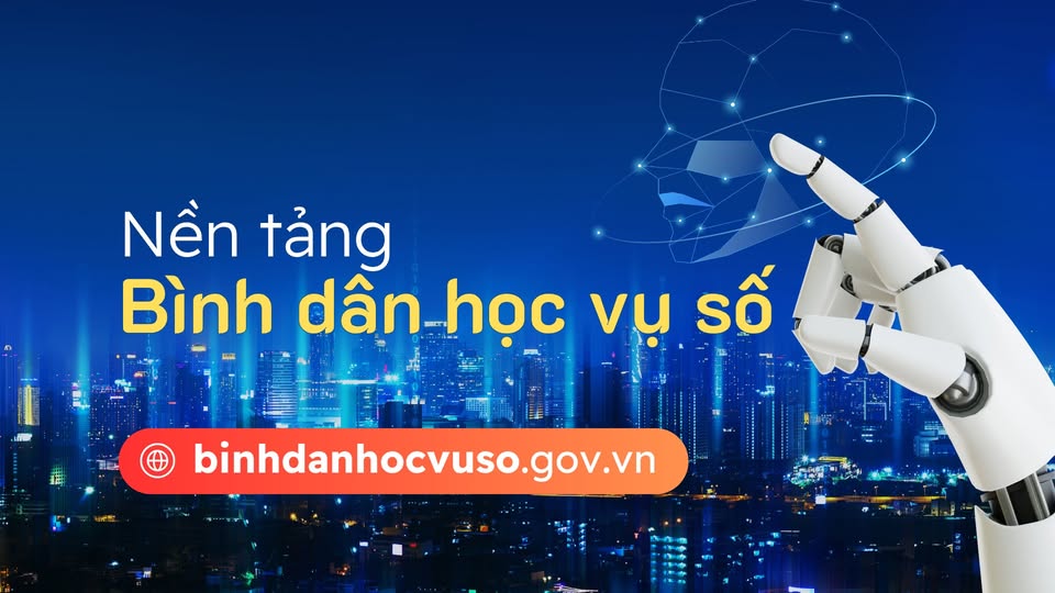 HƯỚNG DẪN SỬ DỤNG NỀN TẢNG BÌNH DÂN HỌC VỤ SỐ