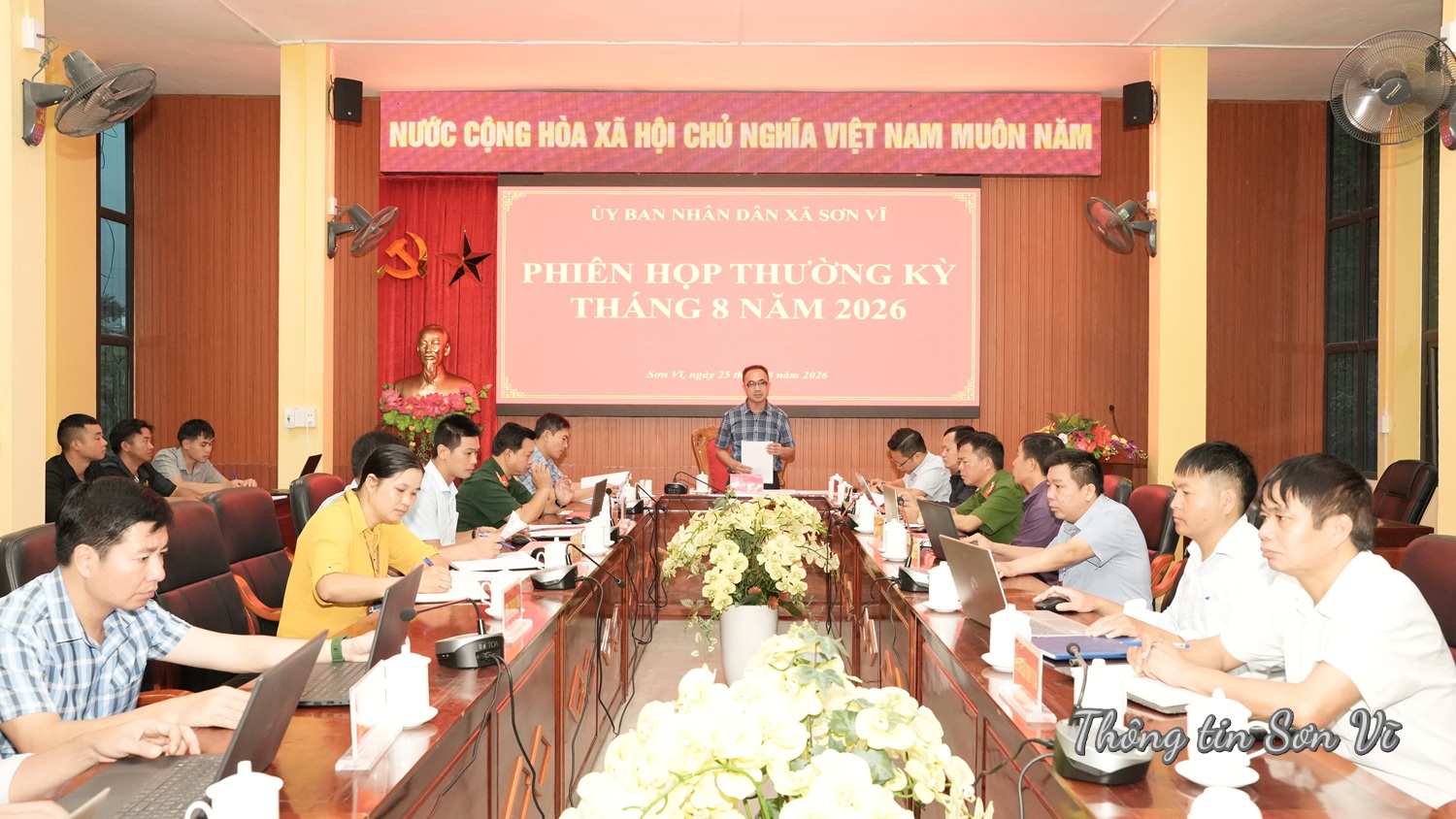 Xã Sơn Vĩ triển khai nhiệm vụ phát triển kinh tế - xã hội tháng 9