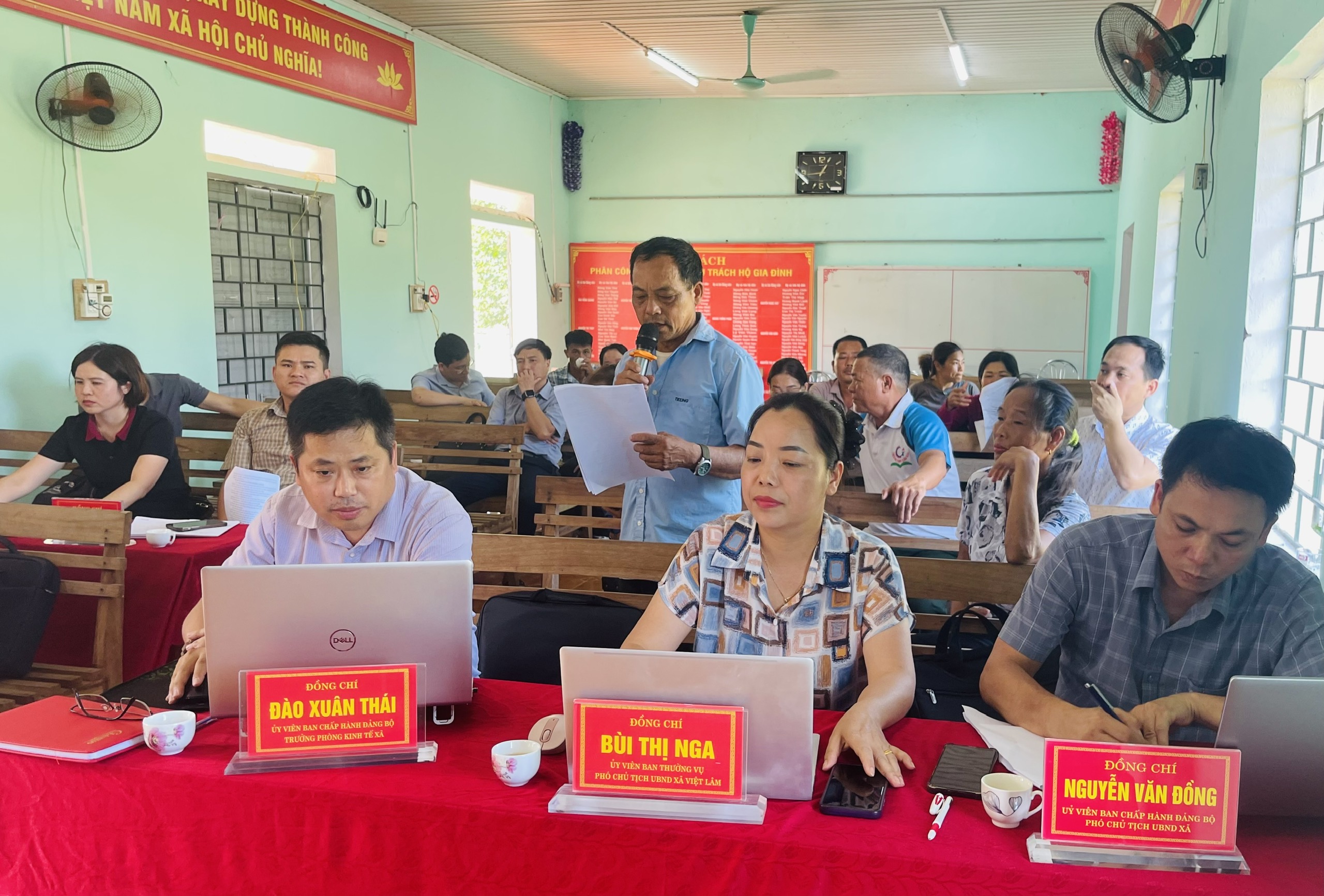 XÃ VIỆT LÂM TRIỂN KHAI CHỈNH TRANG KHU VỰC KÈ THÔN HÁT THEO HƯỚNG XÂY DỰNG CÔNG VIÊN CÂY XANH, PHÁT TRIỂN DU LỊCH CỘNG ĐỒNG