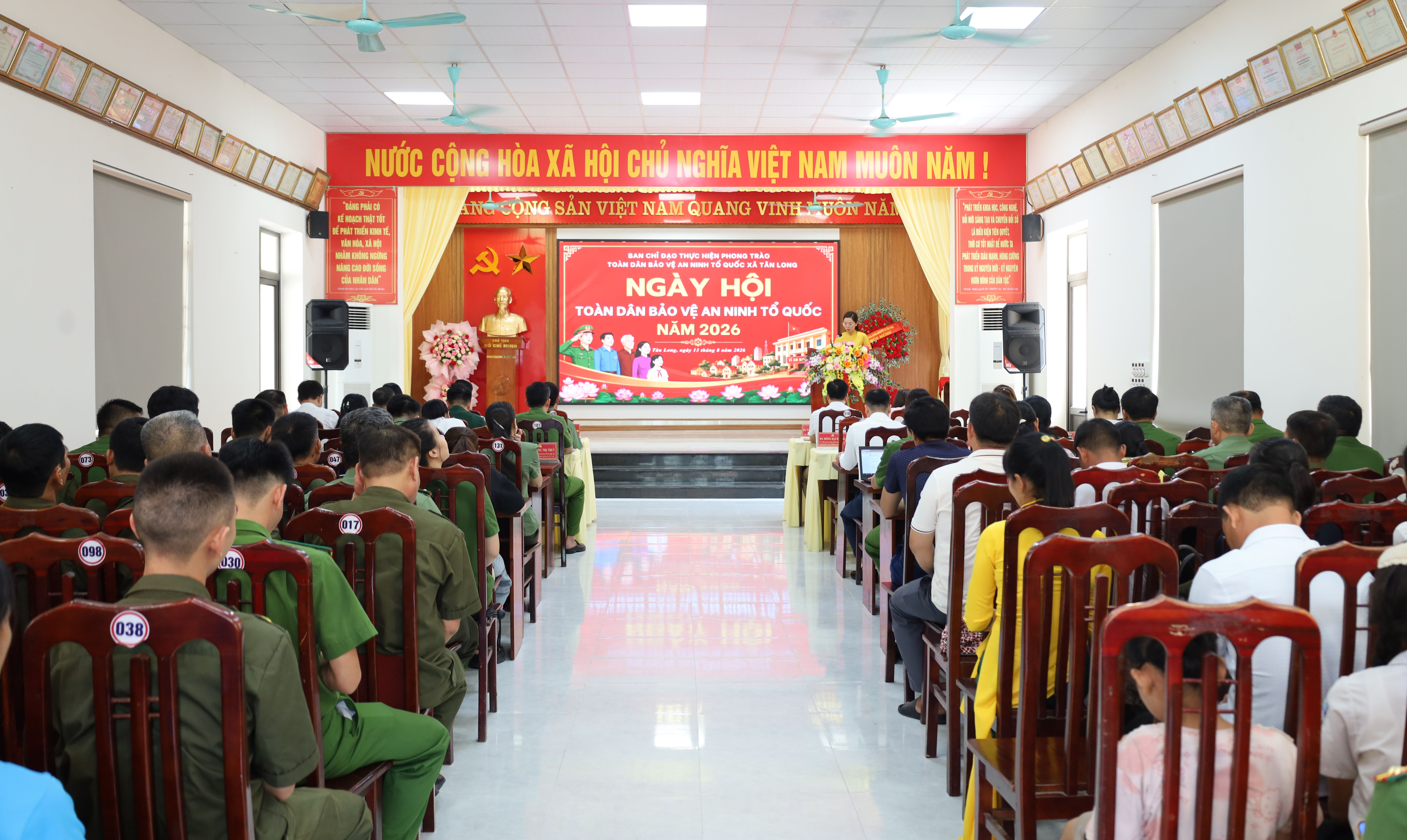 Xã Tân Long tổ chức Ngày hội toàn dân bảo vệ an ninh Tổ quốc năm 2026