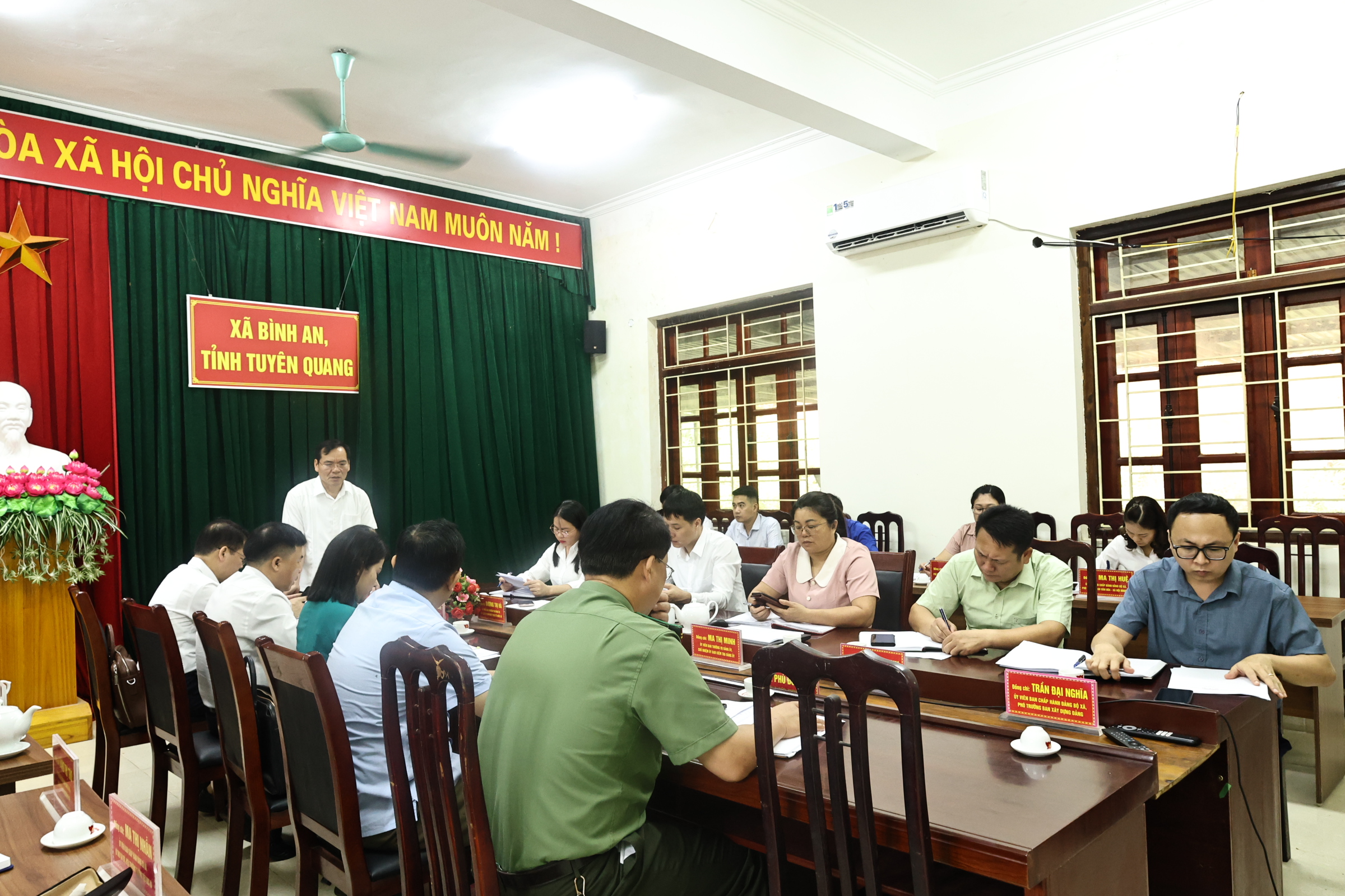 Hội nghị Ban Chấp hành Đảng bộ xã Bình An bầu bổ sung Ủy viên Ban Thường vụ Đảng ủy, nhiệm kỳ 2025 - 2030