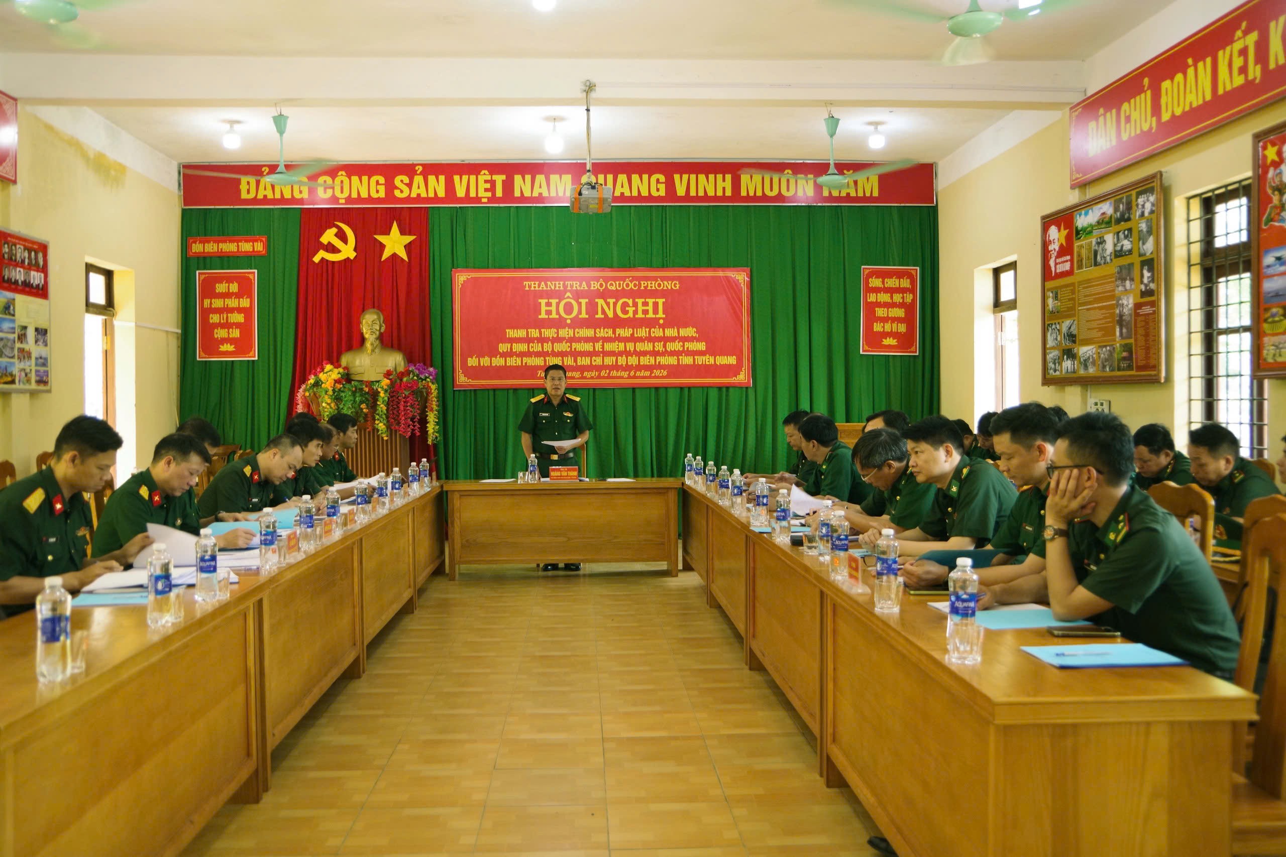 Xây dựng Đồn Biên phòng Tùng Vài chính quy, vững mạnh toàn diện