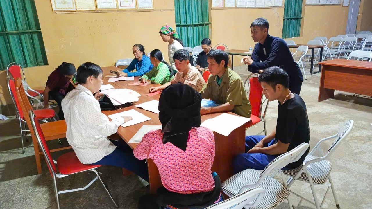 XÃ HỒ THẦU: LÀM SẠCH DỮ LIỆU ĐẤT ĐAI, ĐỒNG HÀNH CÙNG NGƯỜI DÂN PHÁT TRIỂN KINH TẾ