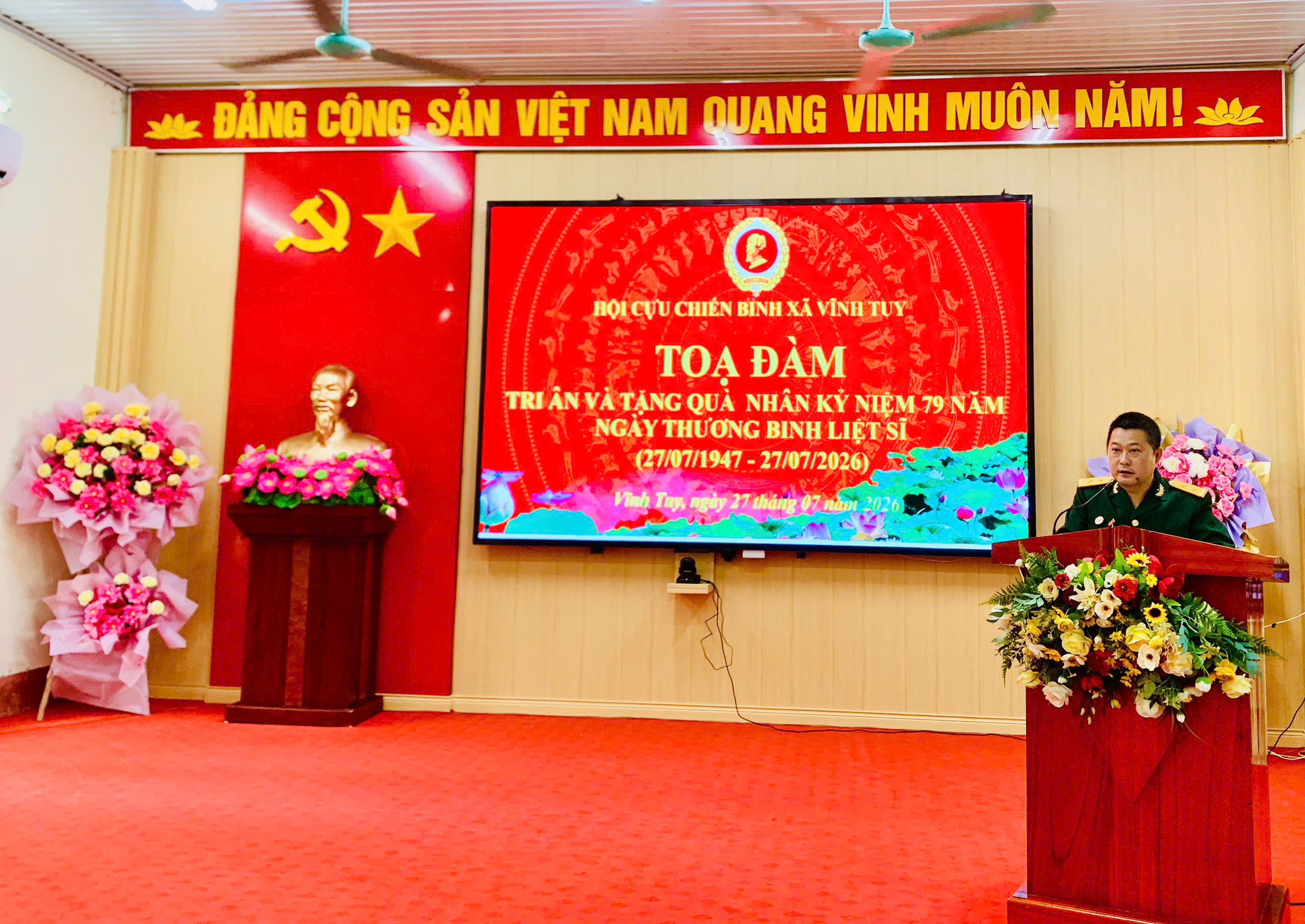 Tọa đàm tri ân 27 th 7 aThuật phát biểu.jpg