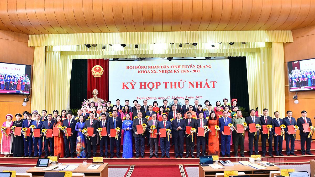 Kỳ họp thứ nhất, HĐND tỉnh Tuyên Quang Khóa XX: Đặt nền móng cho một nhiệm kỳ kiến tạo, hành động và phát triển