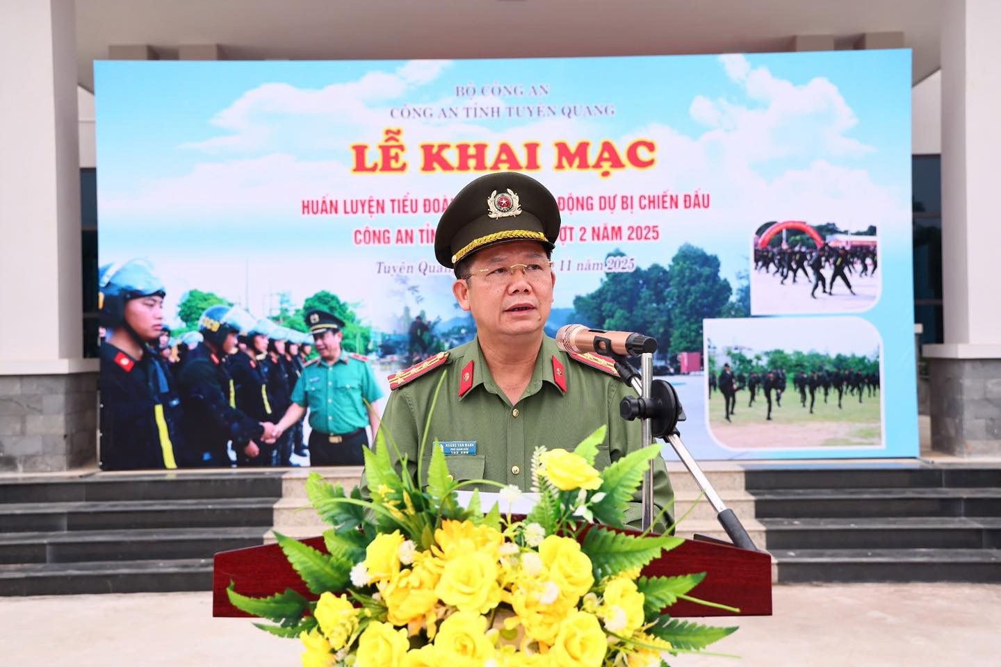 323 CÁN BỘ, CHIẾN SĨ THAM GIA HUẤN LUYỆN TIỂU ĐOÀN CSCĐ DỰ BỊ CHIẾN ĐẤU LỚP THỨ 2