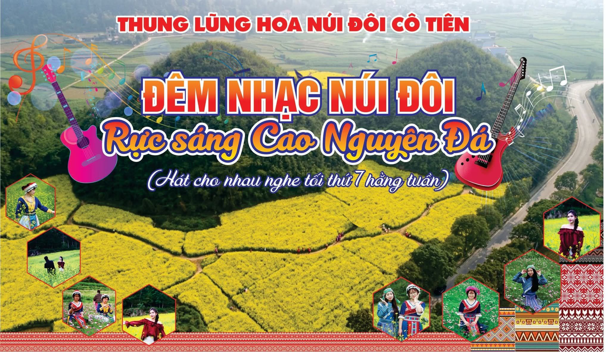Ra mắt điểm check-in “Thung lũng hoa Núi Đôi” trên cao nguyên đá