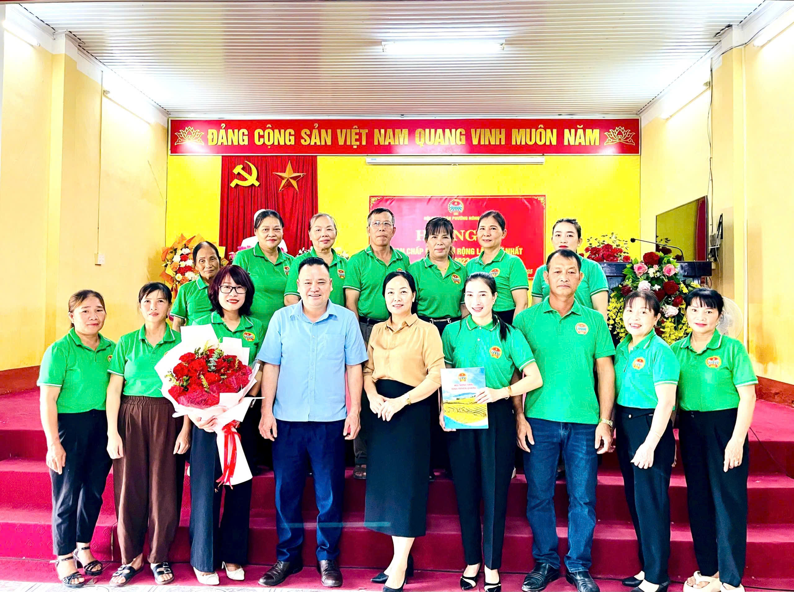 Hội nghị Ban Chấp hành lần thứ nhất Hội Nông dân phường Nông Tiến, nhiệm kỳ 2023 - 2028