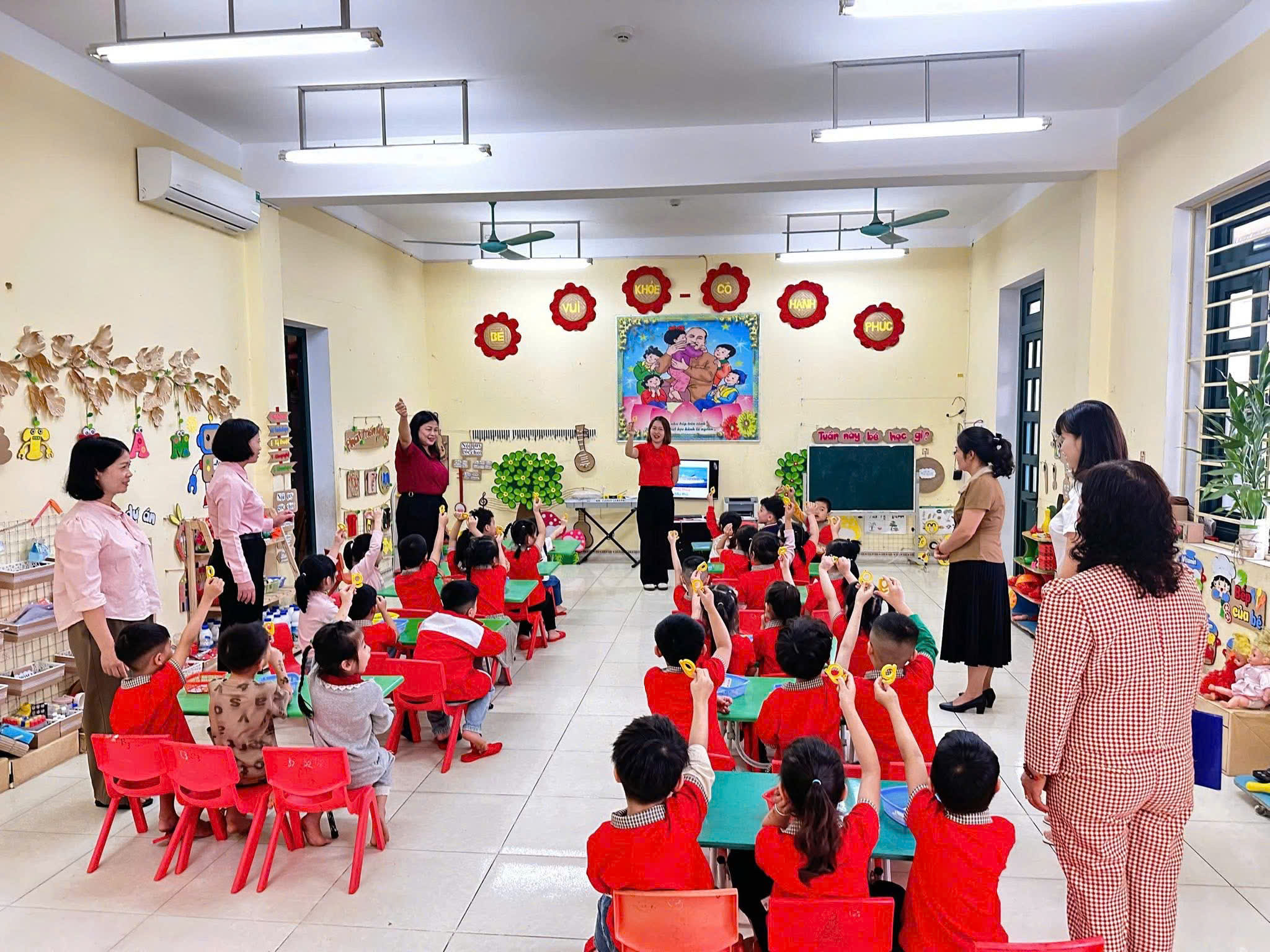 Phường Bình Thuận tăng cường phối hợp nâng cao chất lượng giáo dục trẻ 5 - 6 tuổi chuẩn bị vào lớp 1