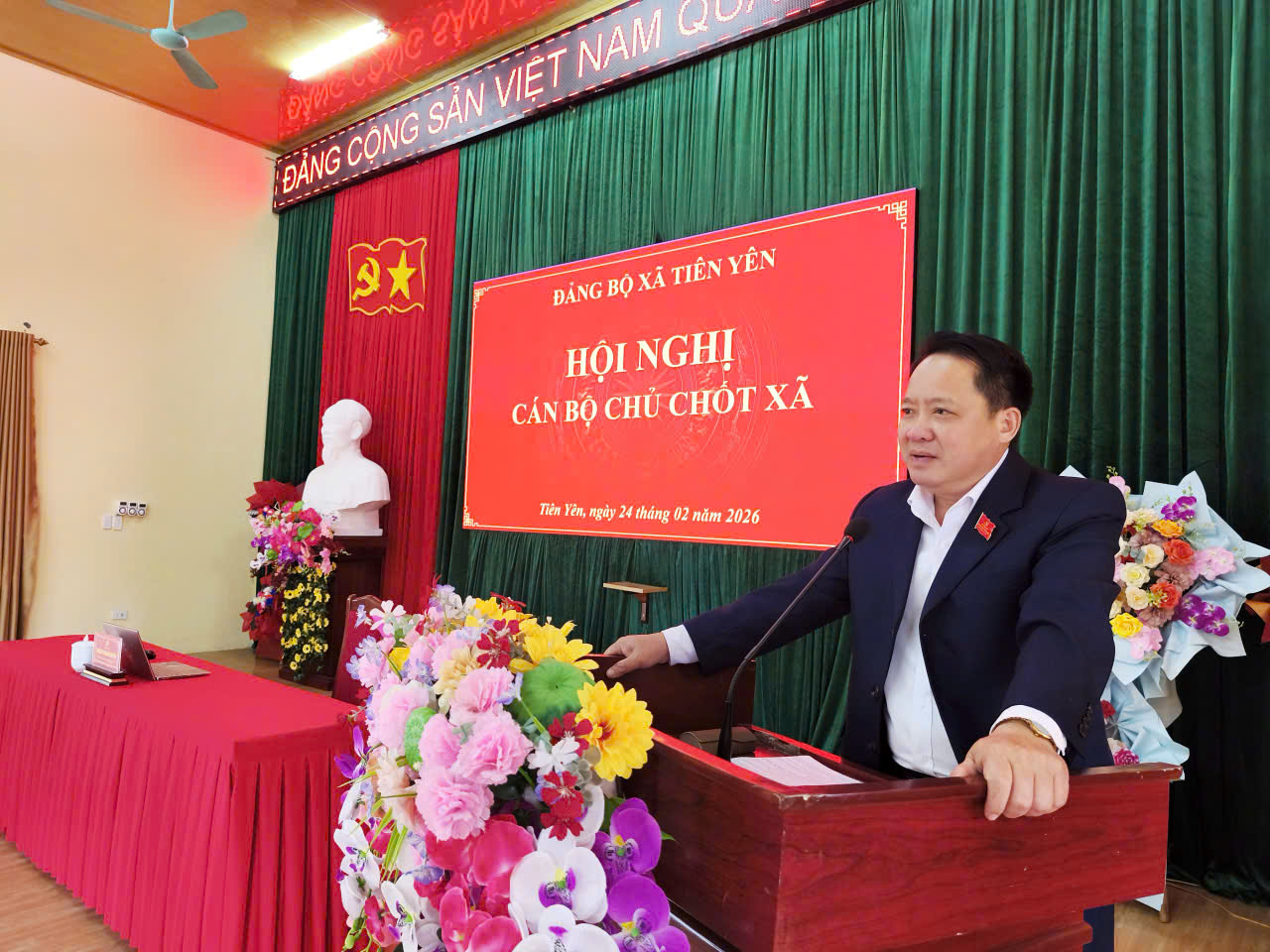  HỘI NGHỊ CÁN BỘ CHỦ CHỐT XÃ TIÊN YÊN, TỈNH TUYÊN QUANG